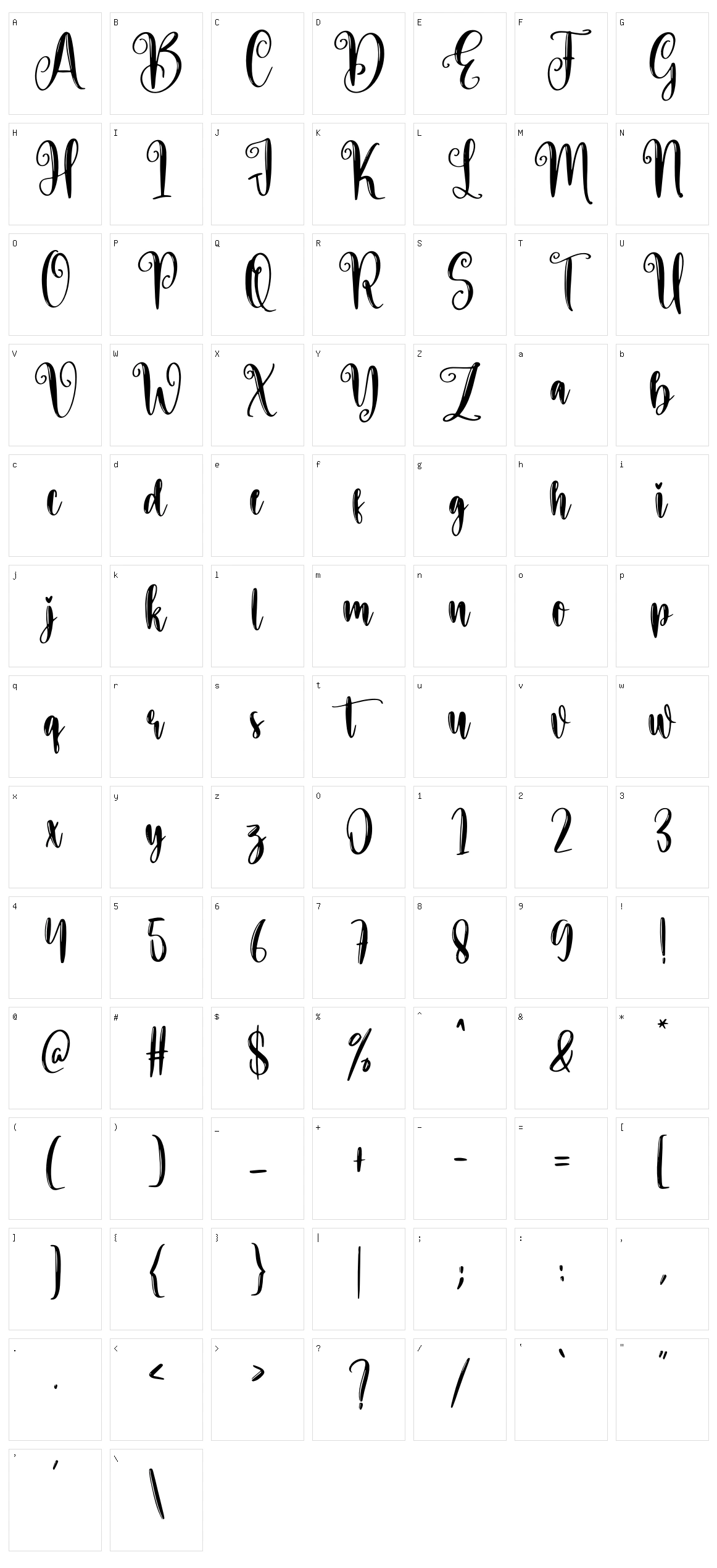 Hello Easter Character Set