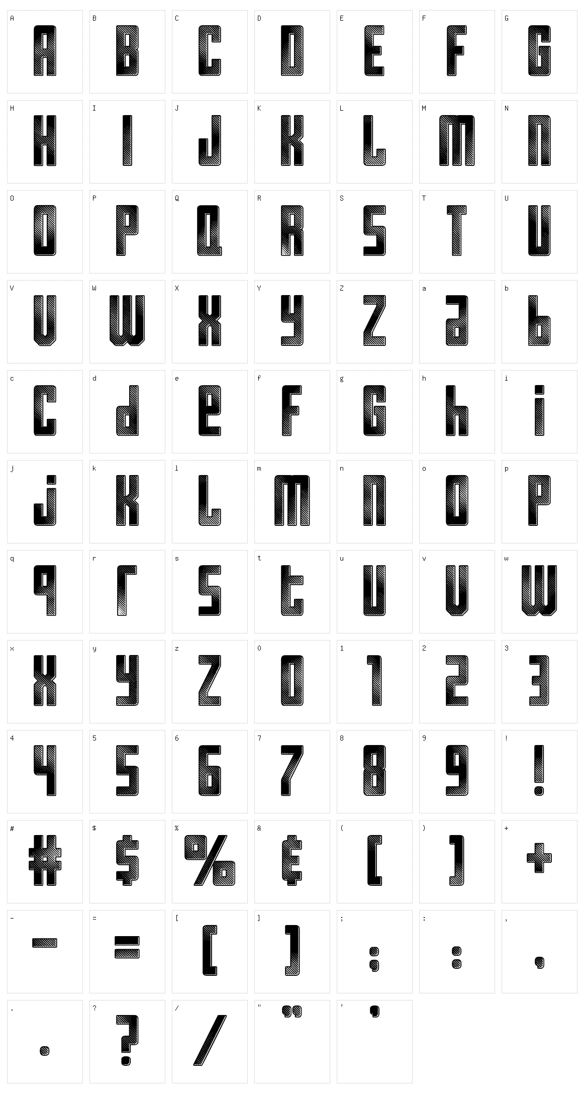 Resistance is Futile Character Set