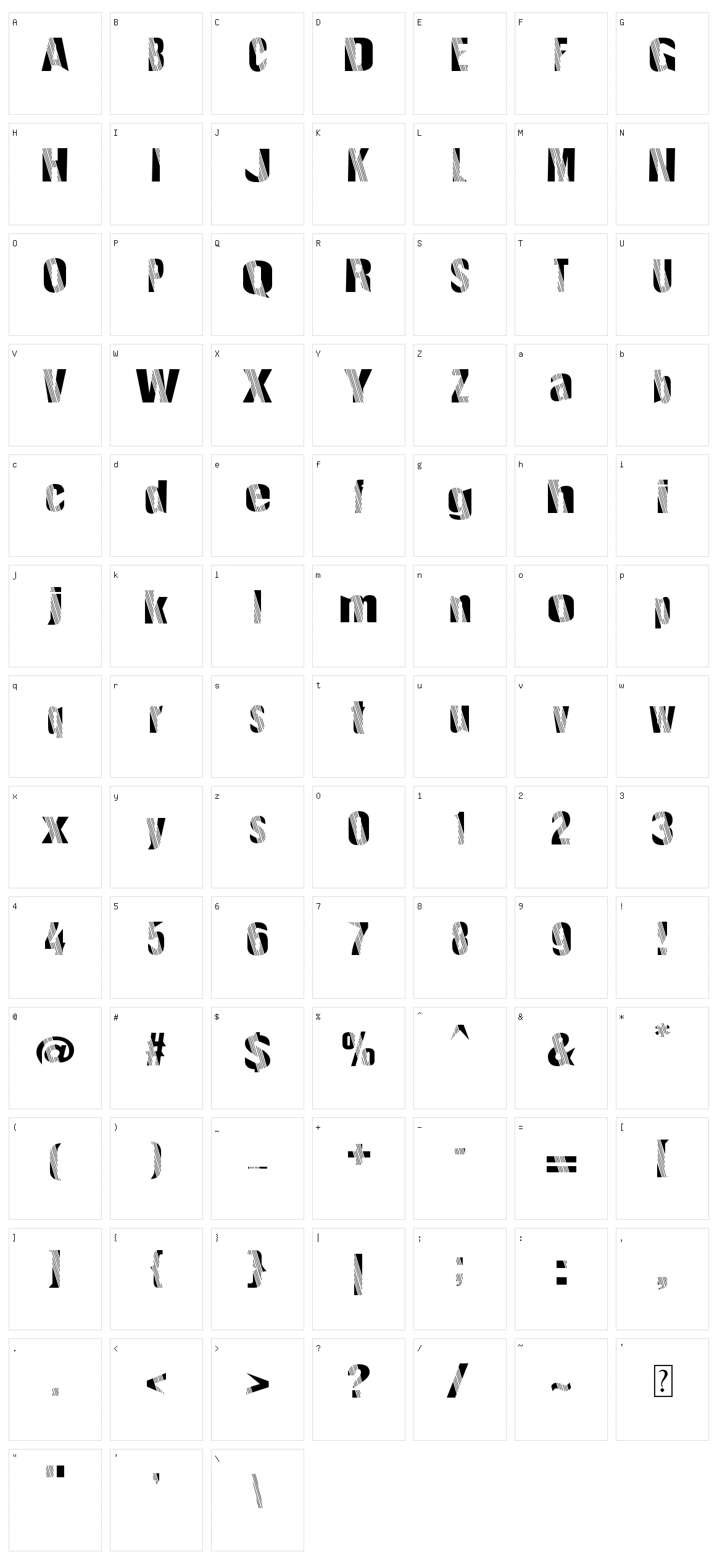 Robotic Revolution Character Set