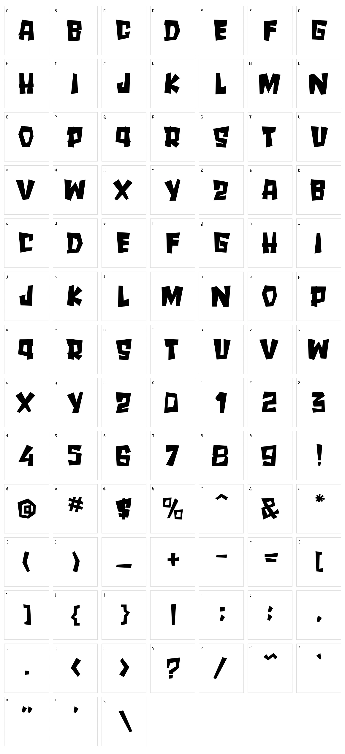 Spooky Monster Character Set