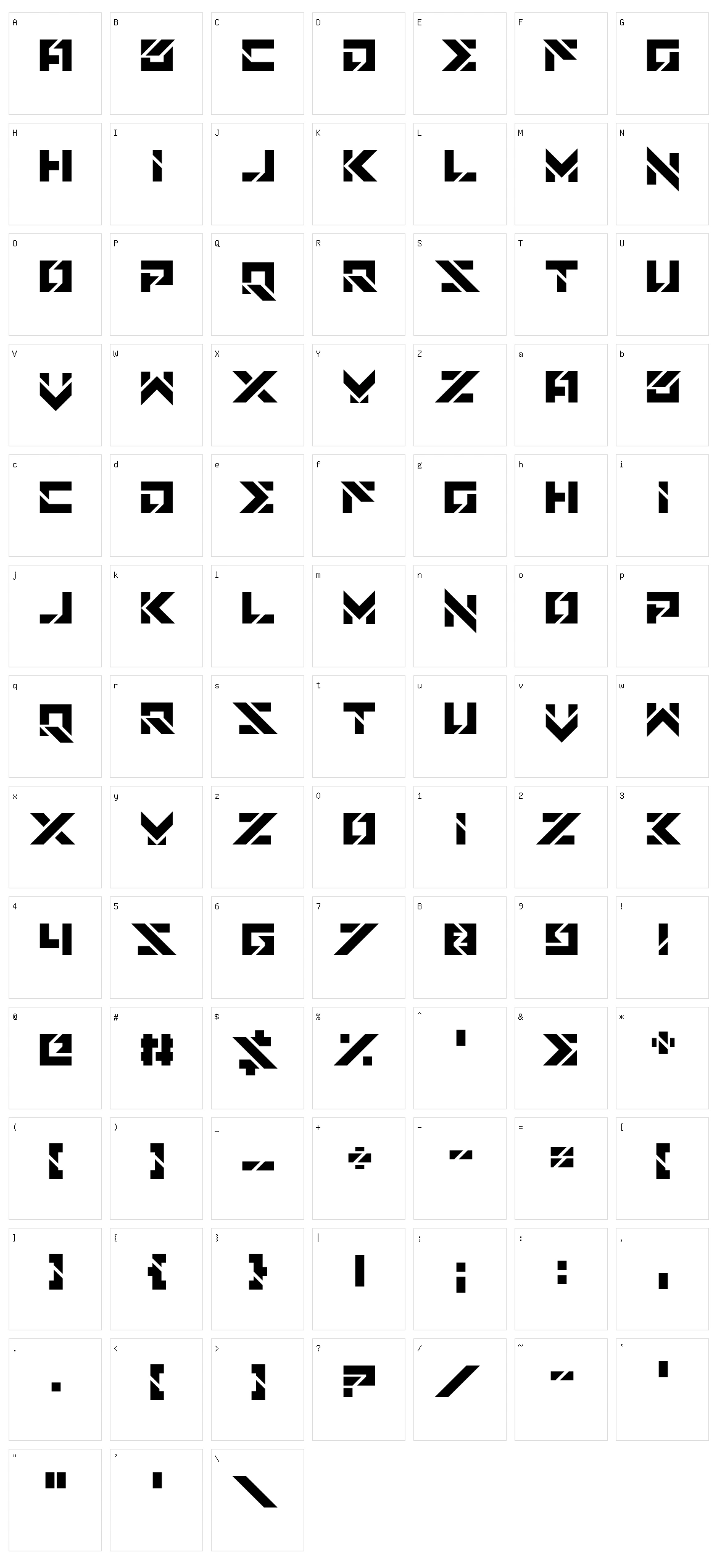 Star Doors Character Set