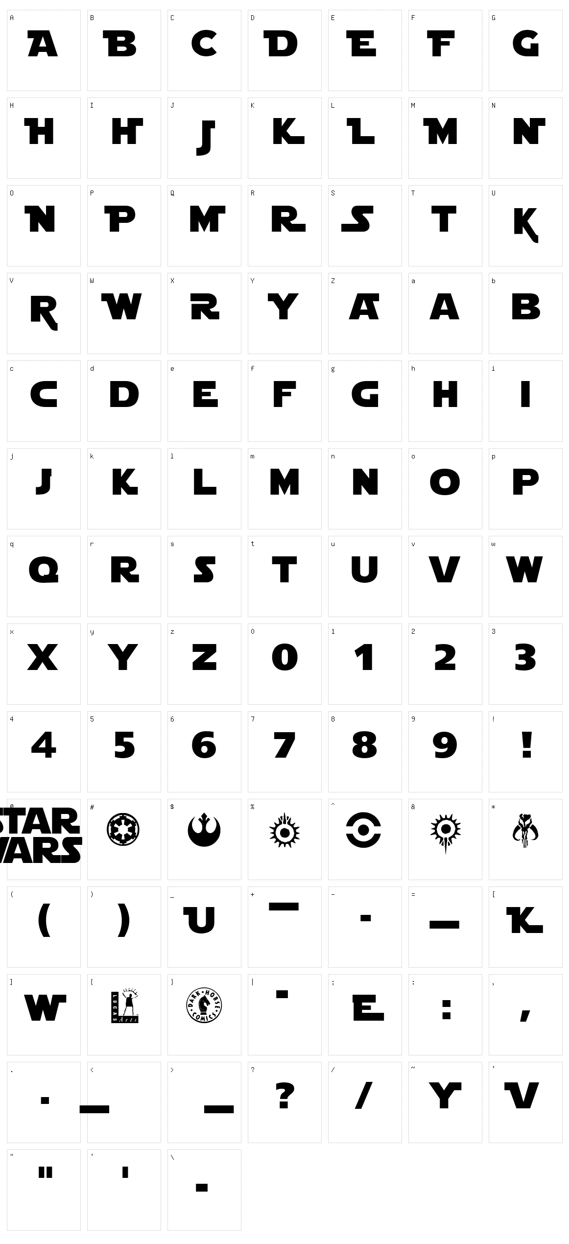 Star Jedi Character Set