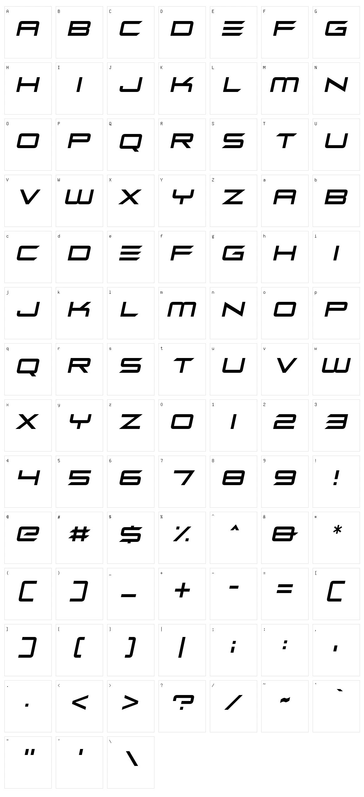 Star Killers Character Set