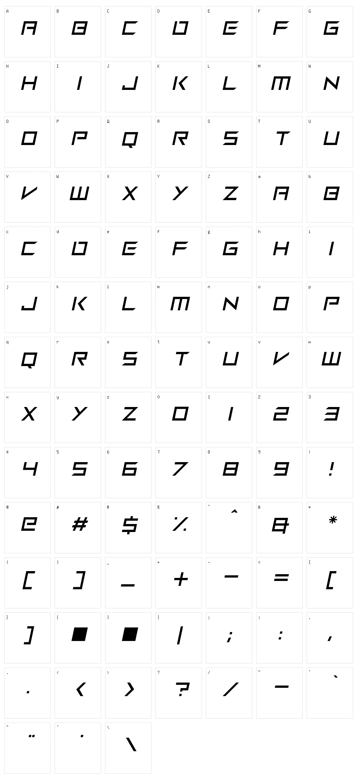 Star Renegades Character Set