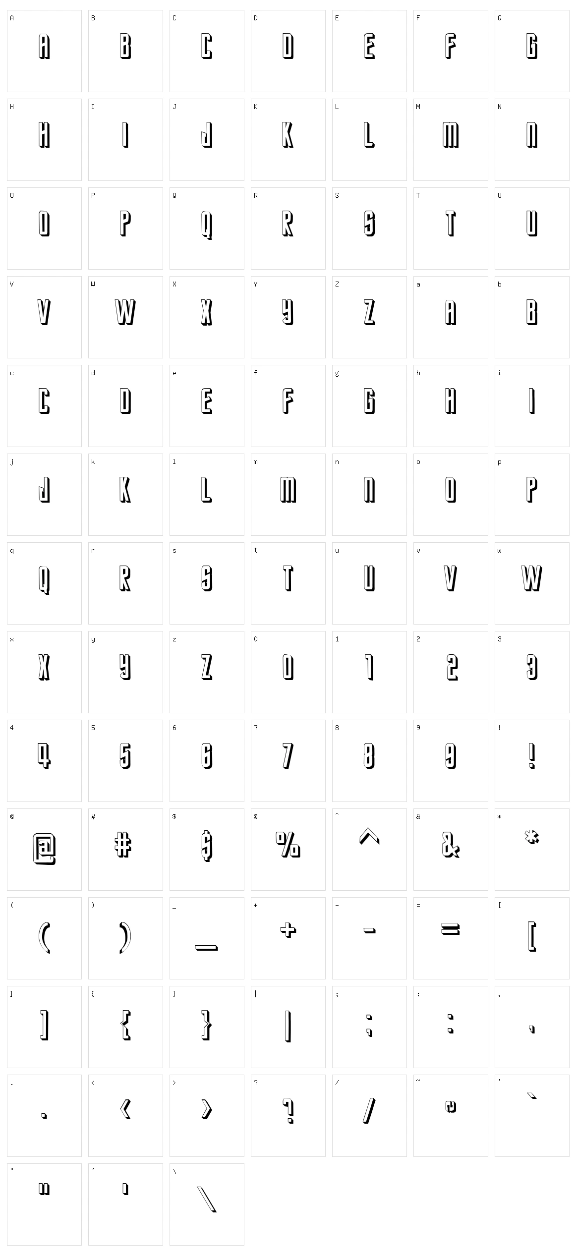 Star Trek Future Character Set