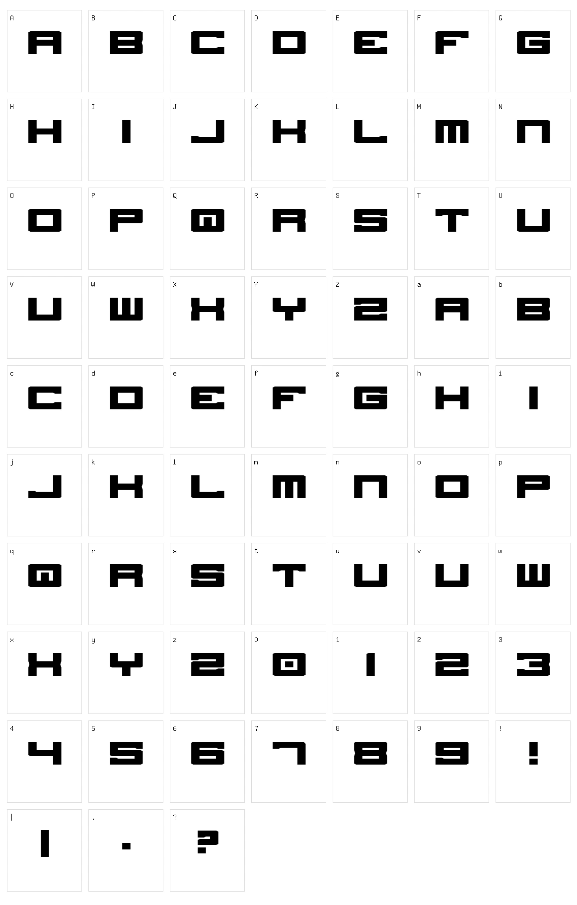 Stellar Kombat ME Character Set