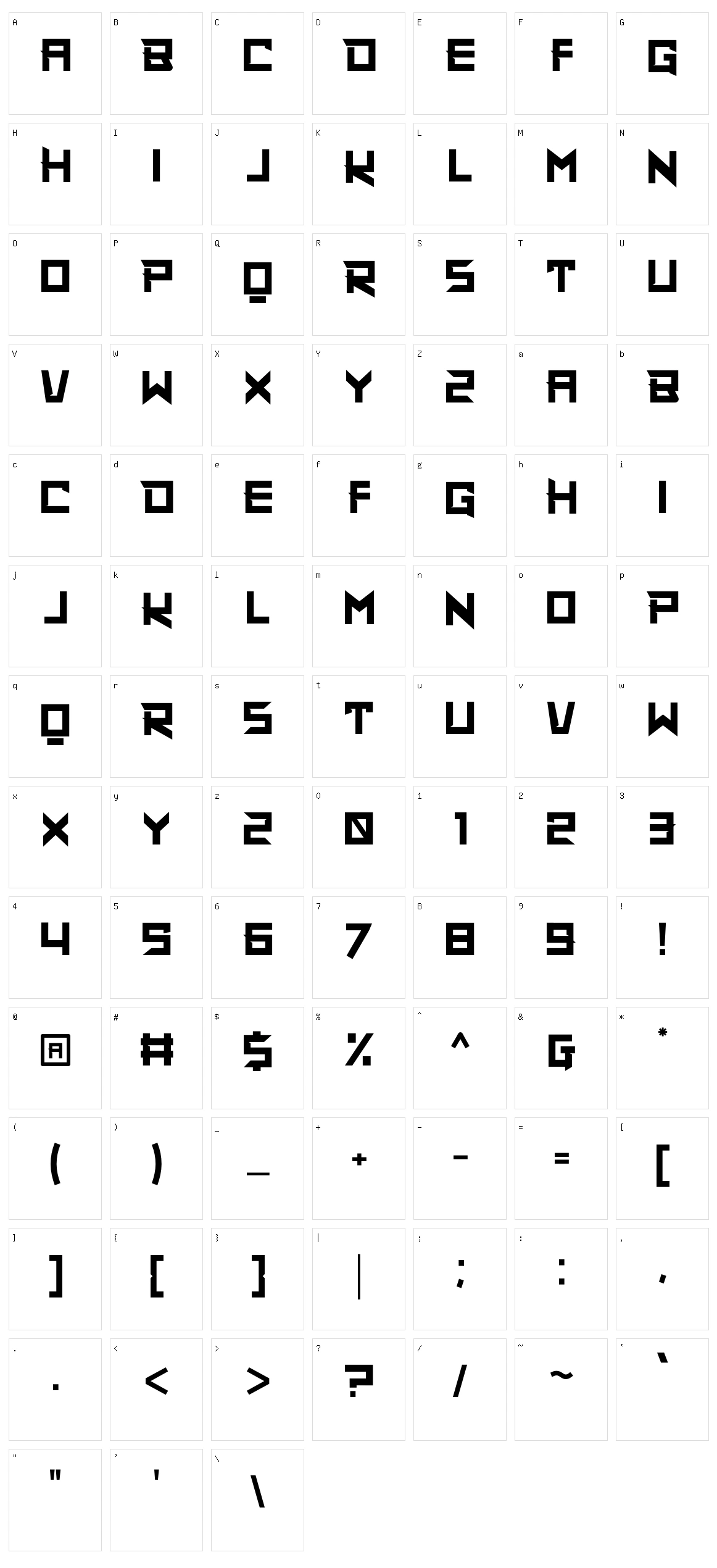 Super Maizen Character Set