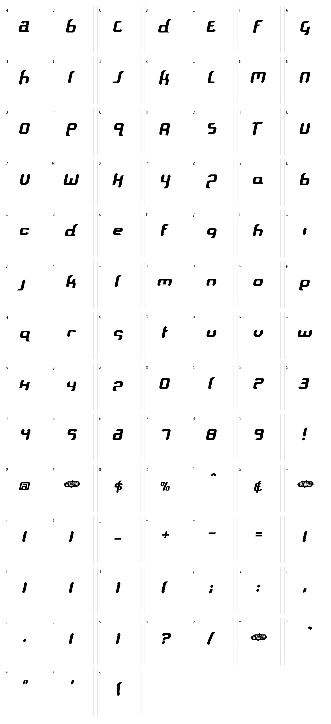 Supersoulfighter Character Set