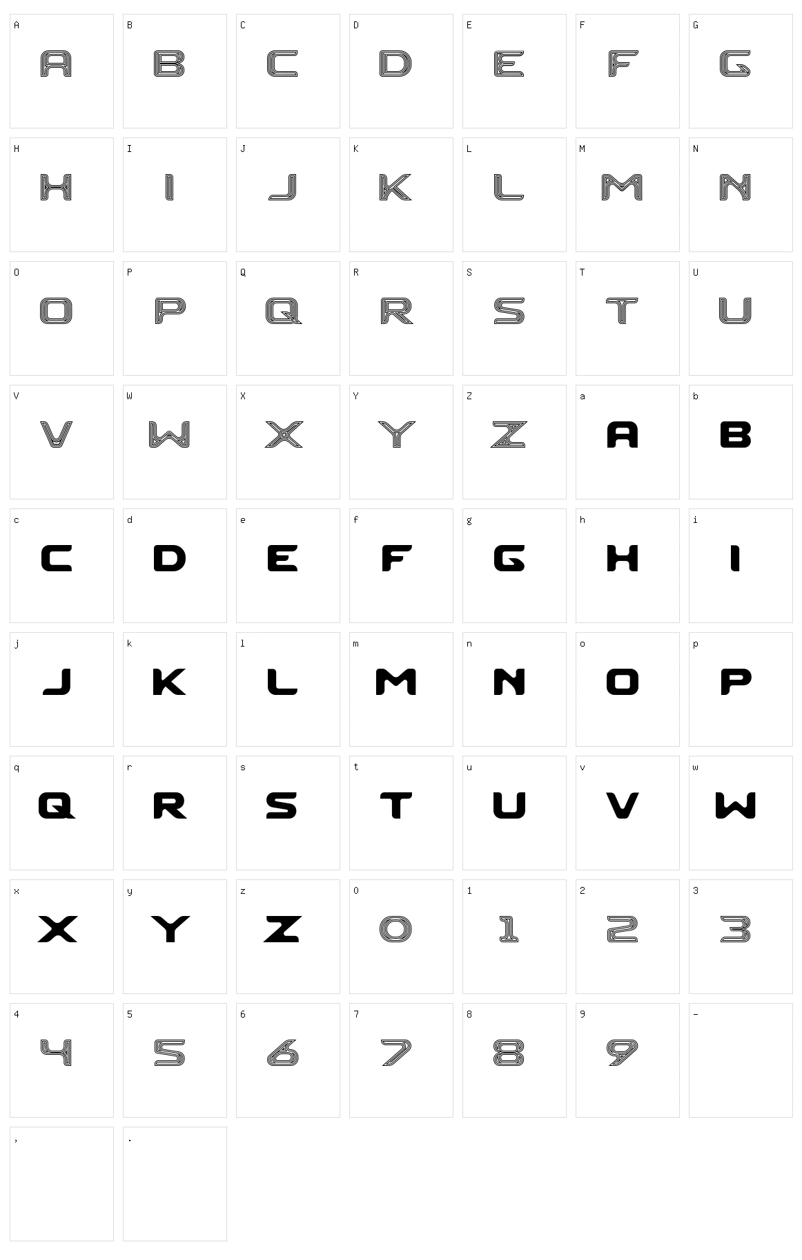 Swamp Dog Character Set