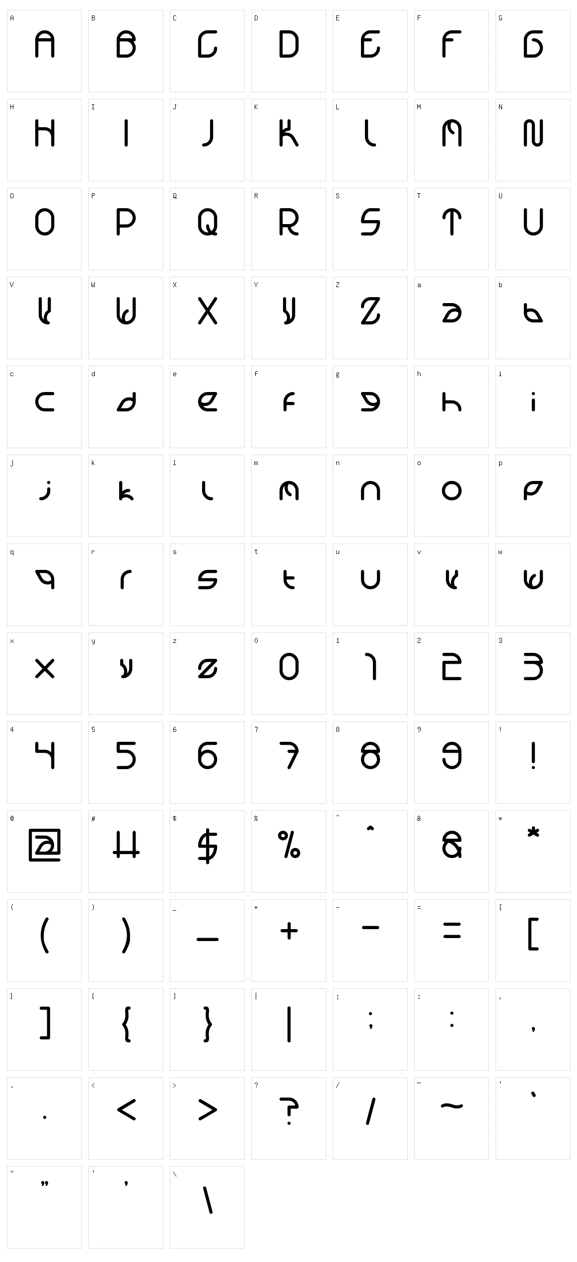 Victory Character Set