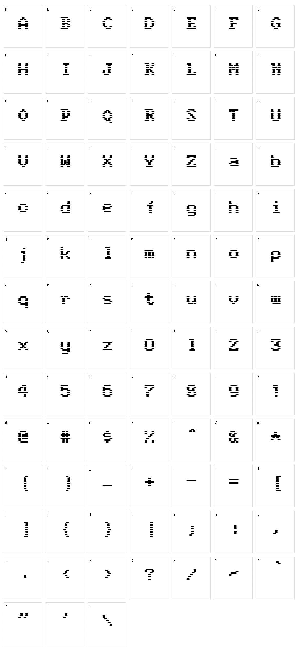 Anger is a gift Character Set