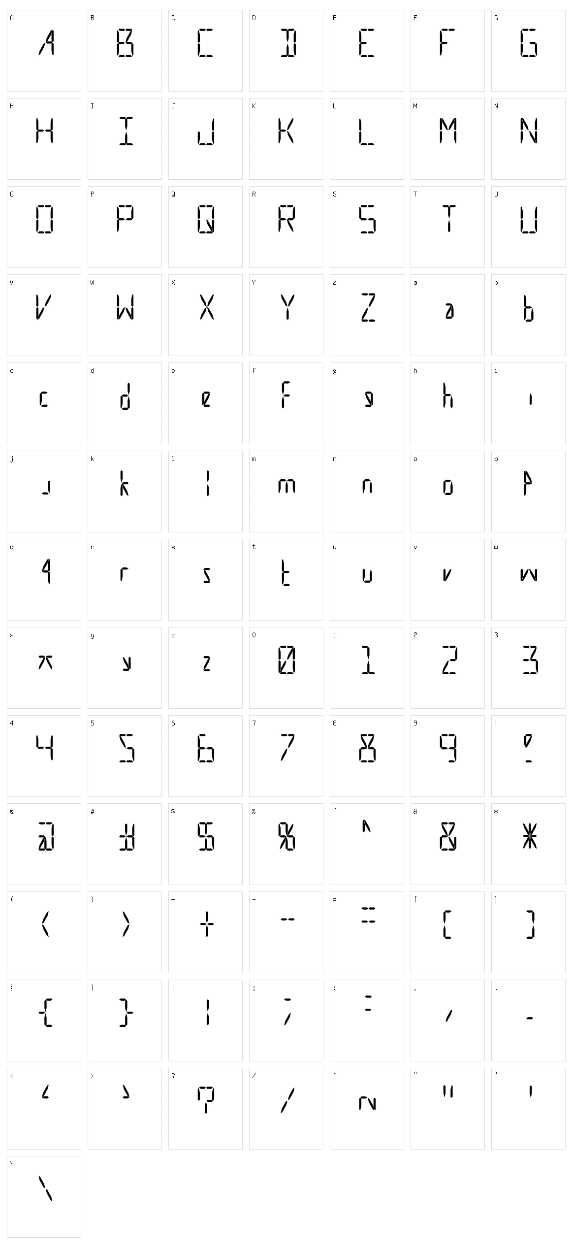 Calculate 16 Character Set
