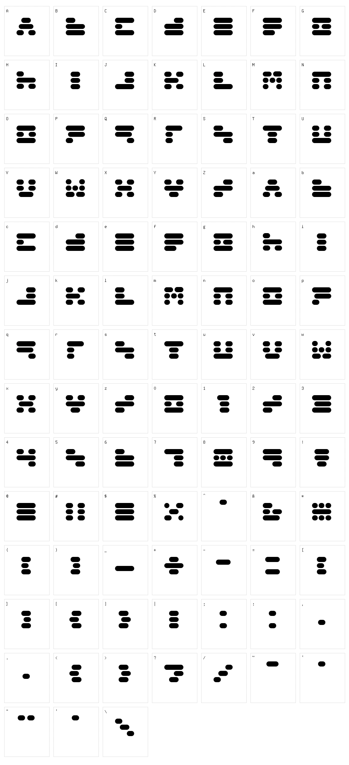 Capsule 3 Character Set