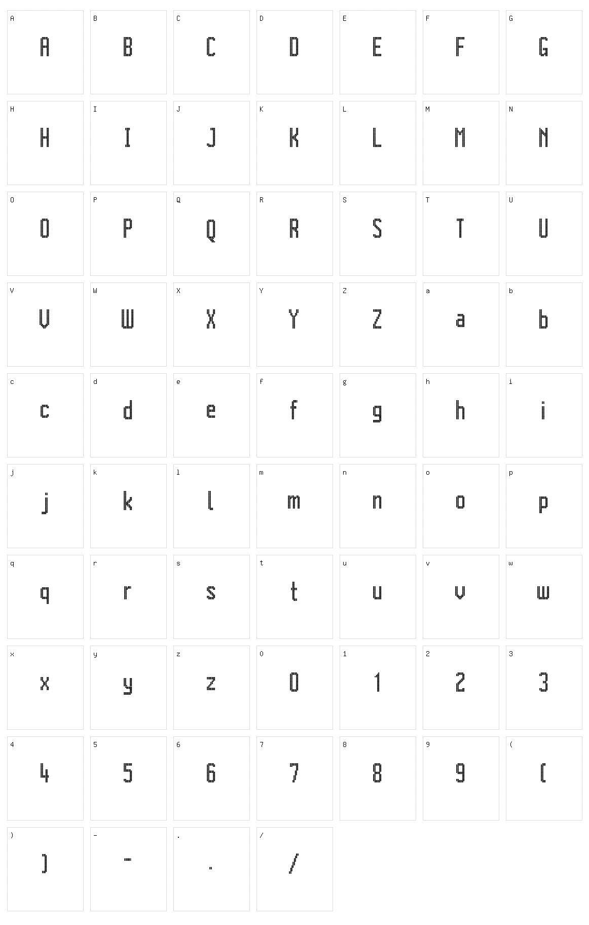 Citaro Voor (dubbele hoogte, midden dubbel) Character Set