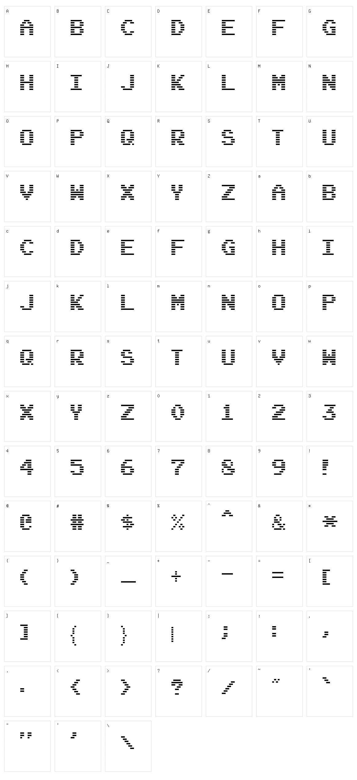 Highscore Hero Character Set