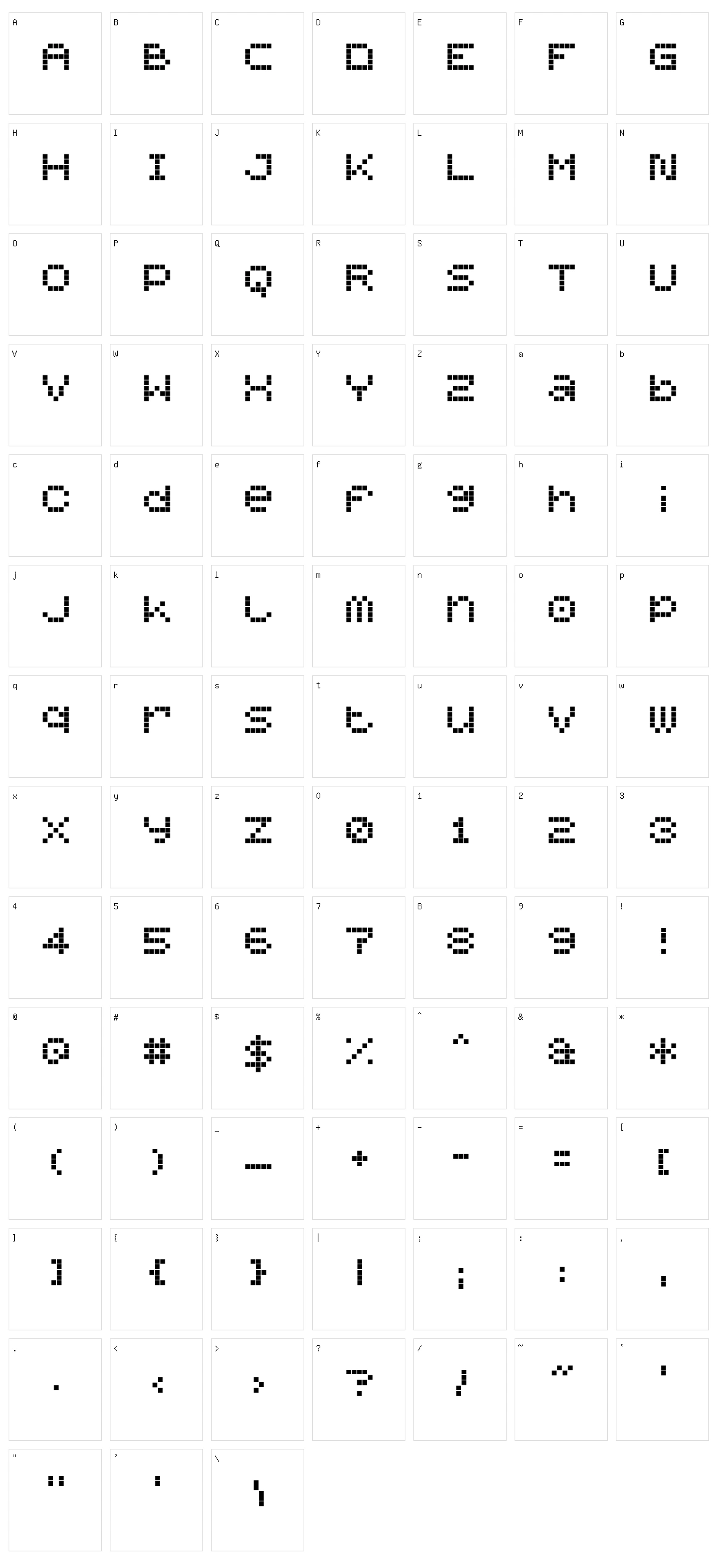 Mobile Man Character Set