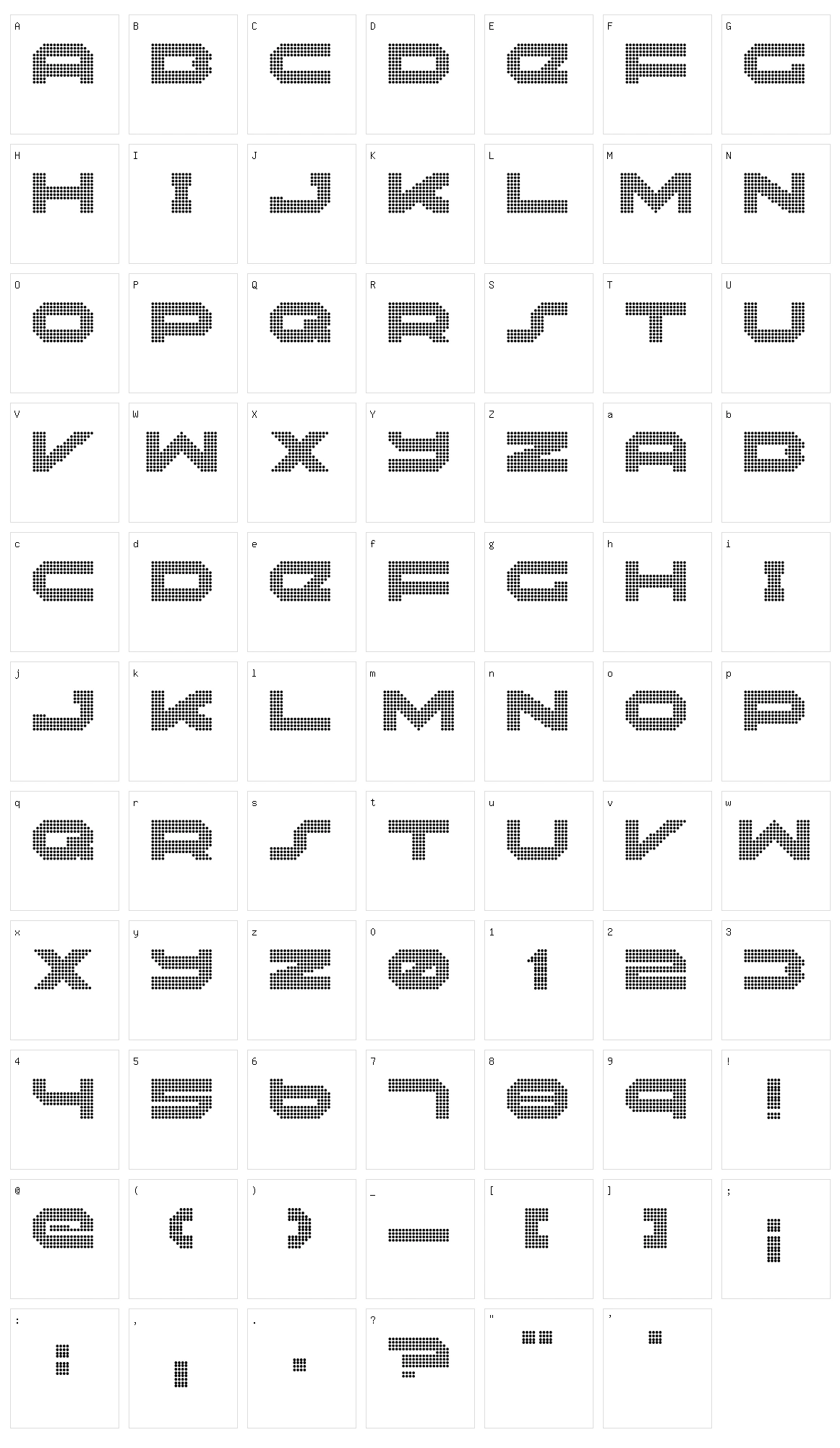 Neonize Character Set