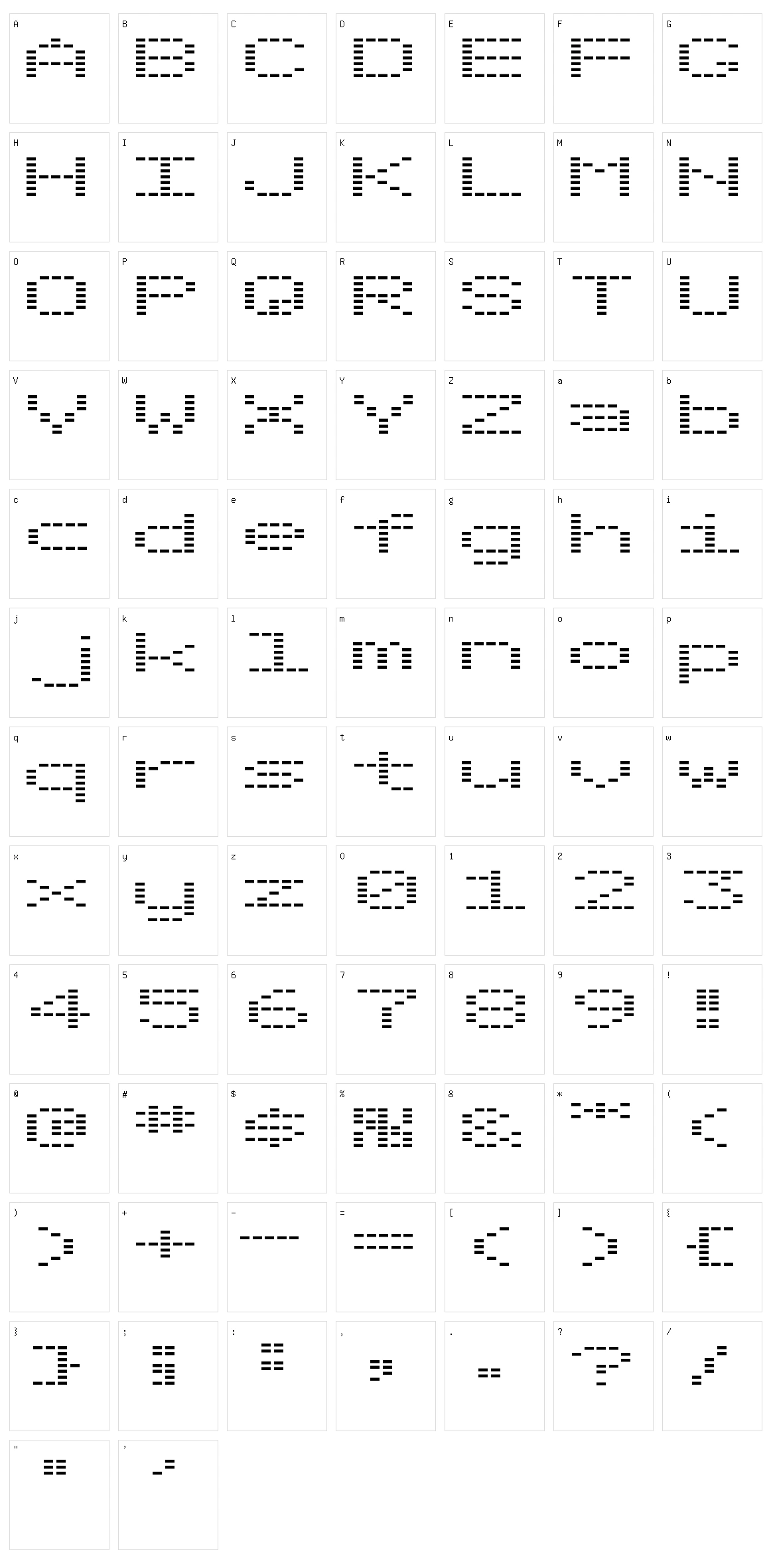 Oto Tanpa + Choucha Character Set