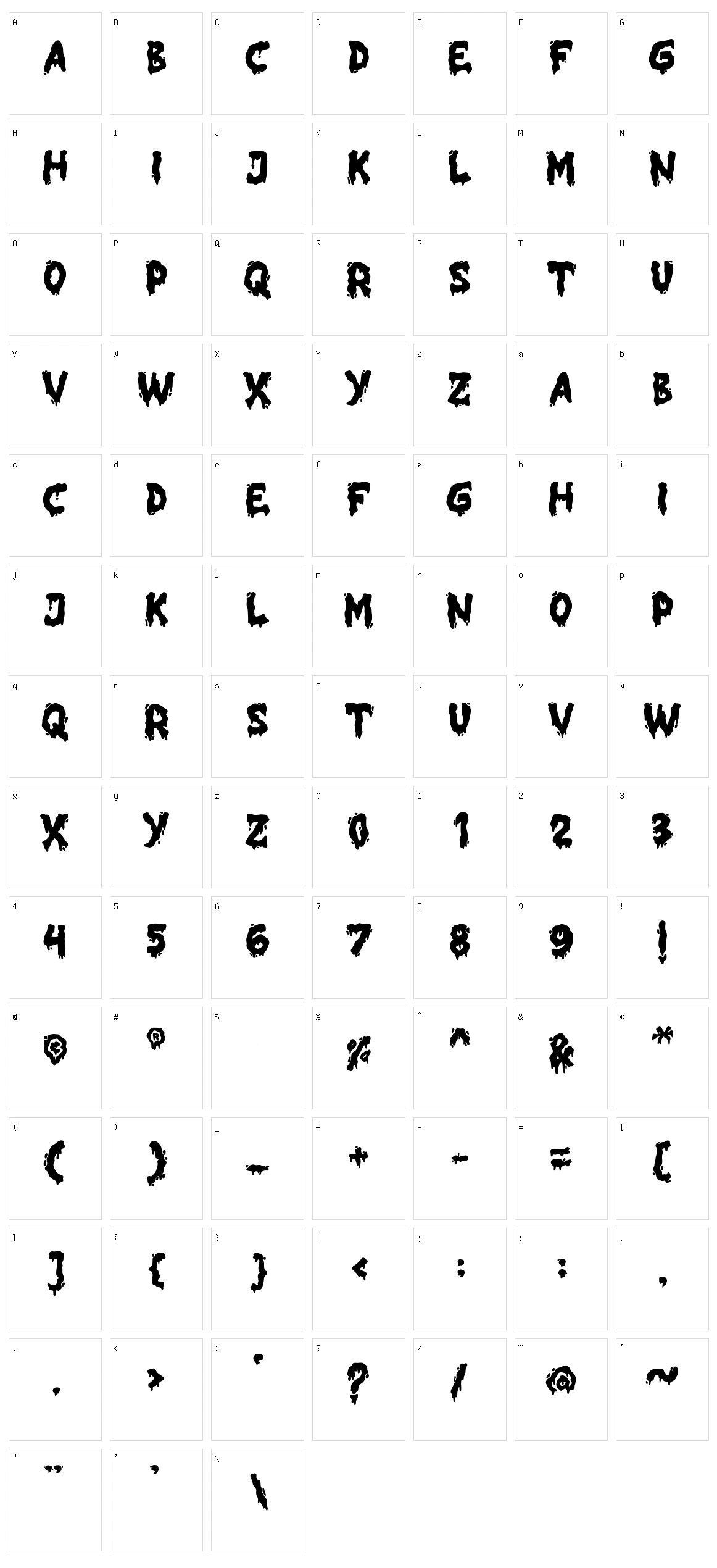 Werewolf Character Set