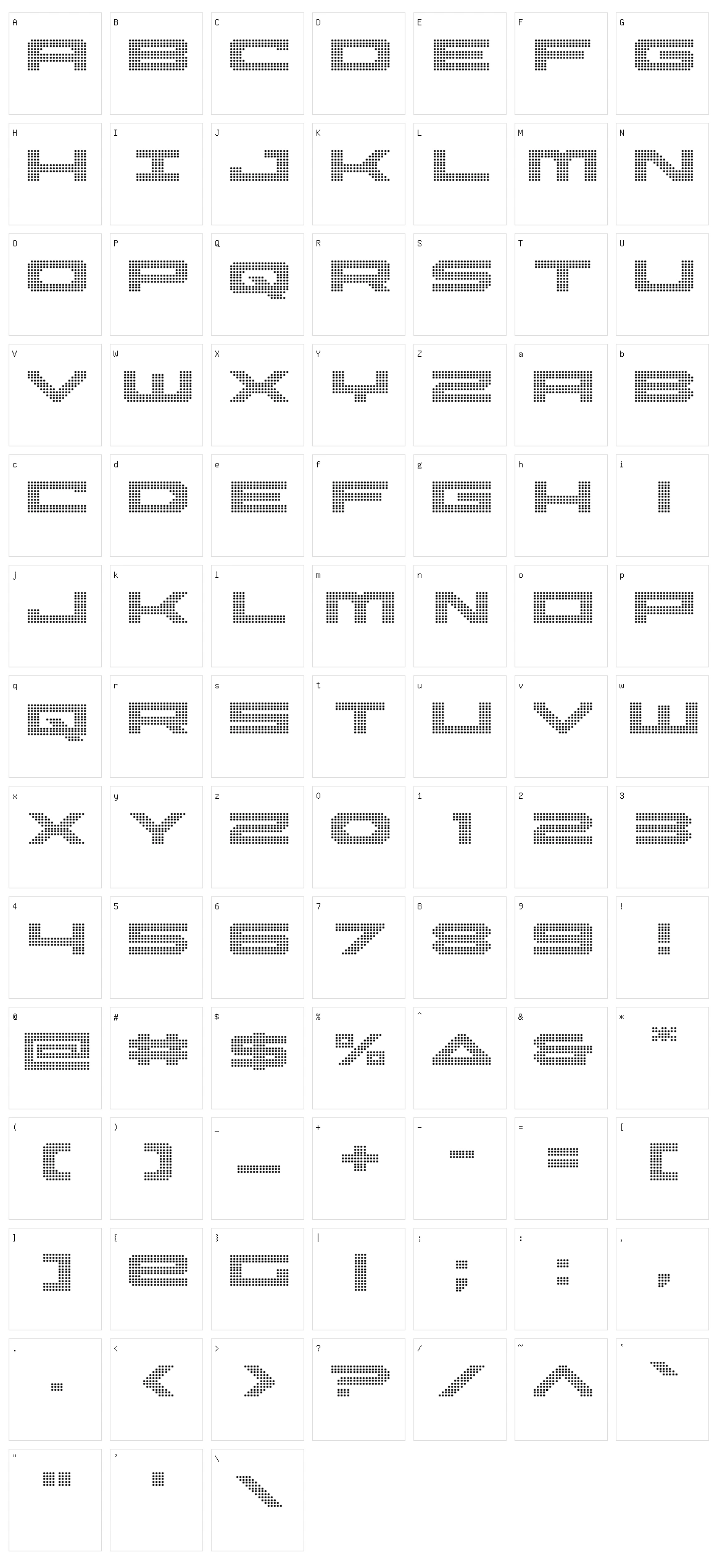 Pocket Ball Character Set