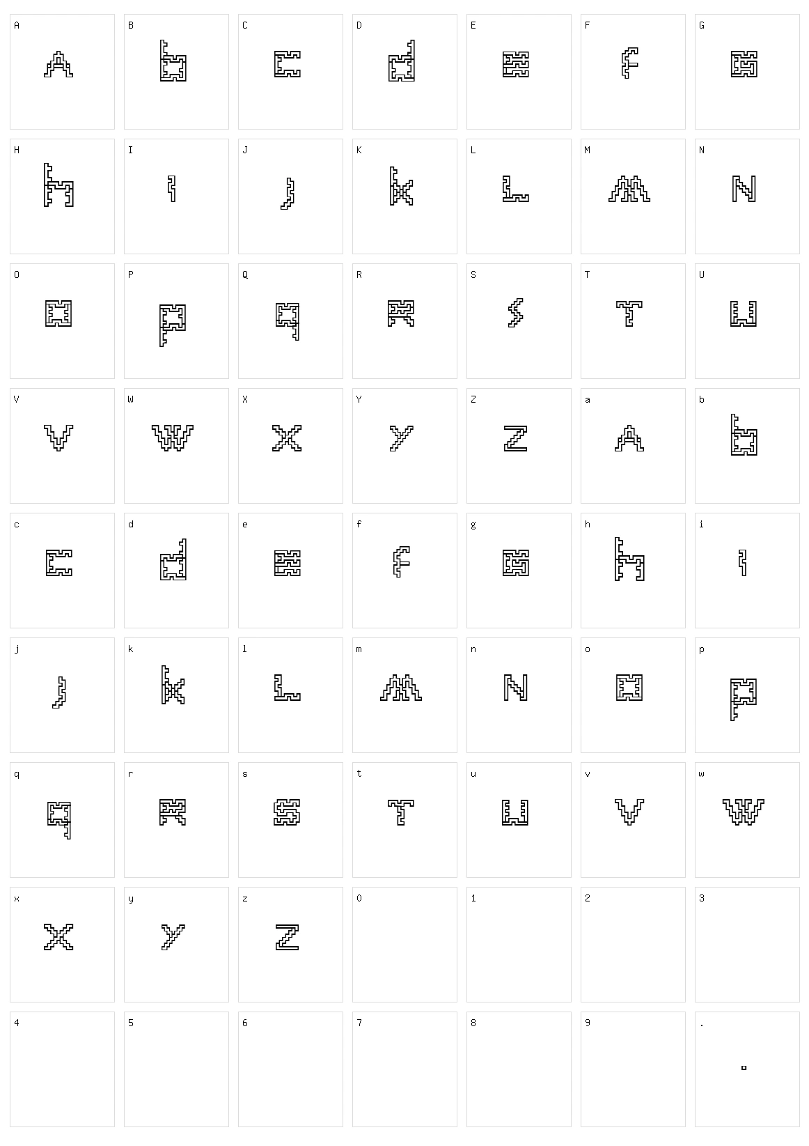 Anne sans Character Set