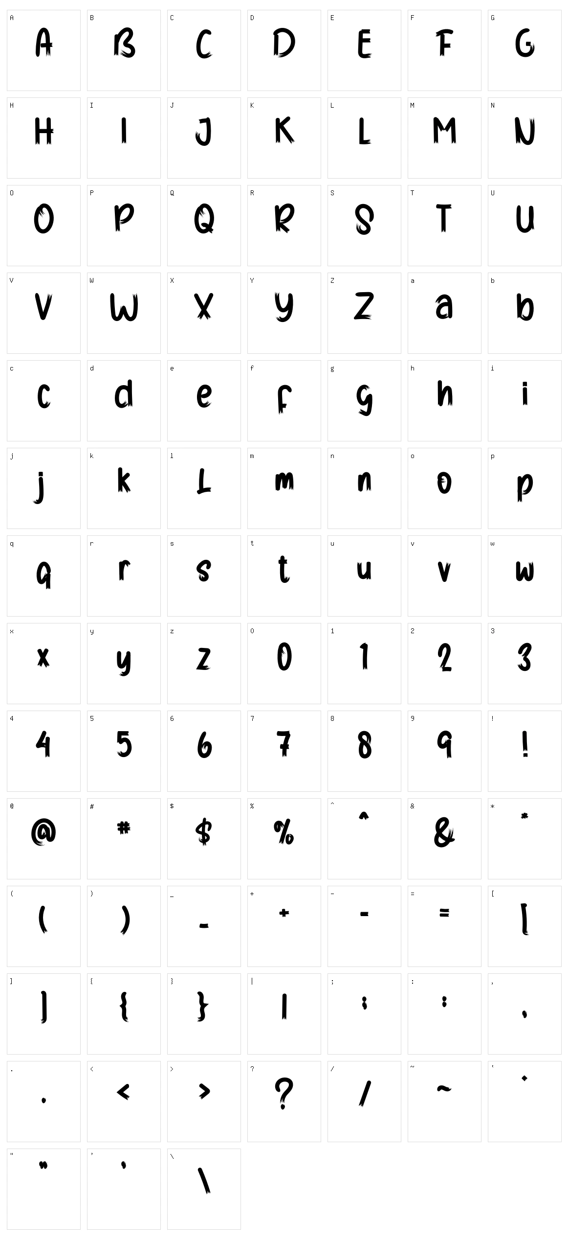 Zombie Character Set