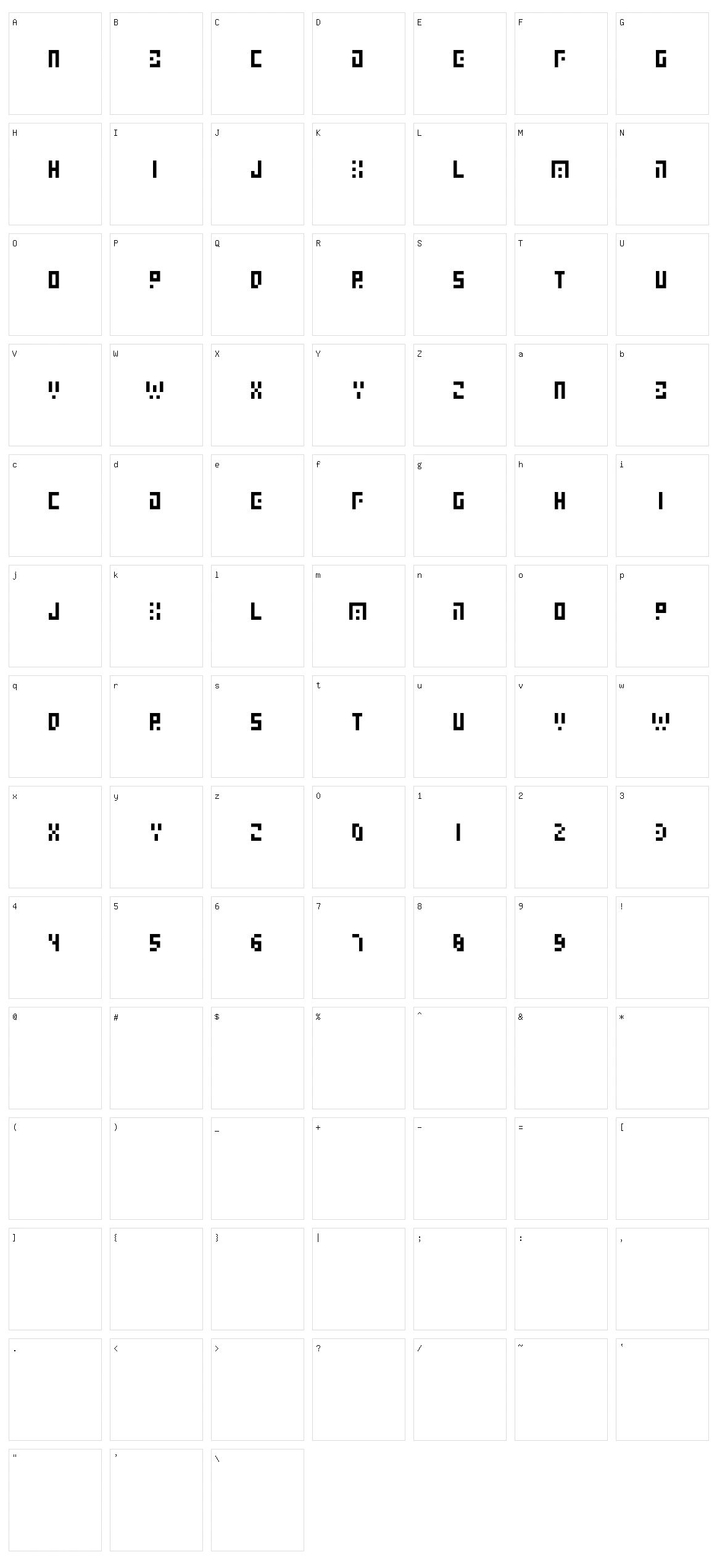Elab Collaboration Character Set