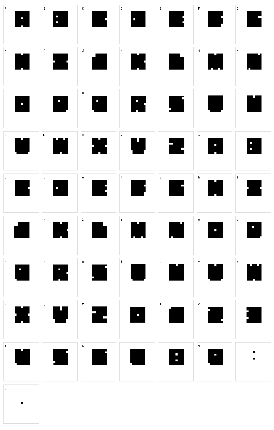 Elvi Esna Character Set