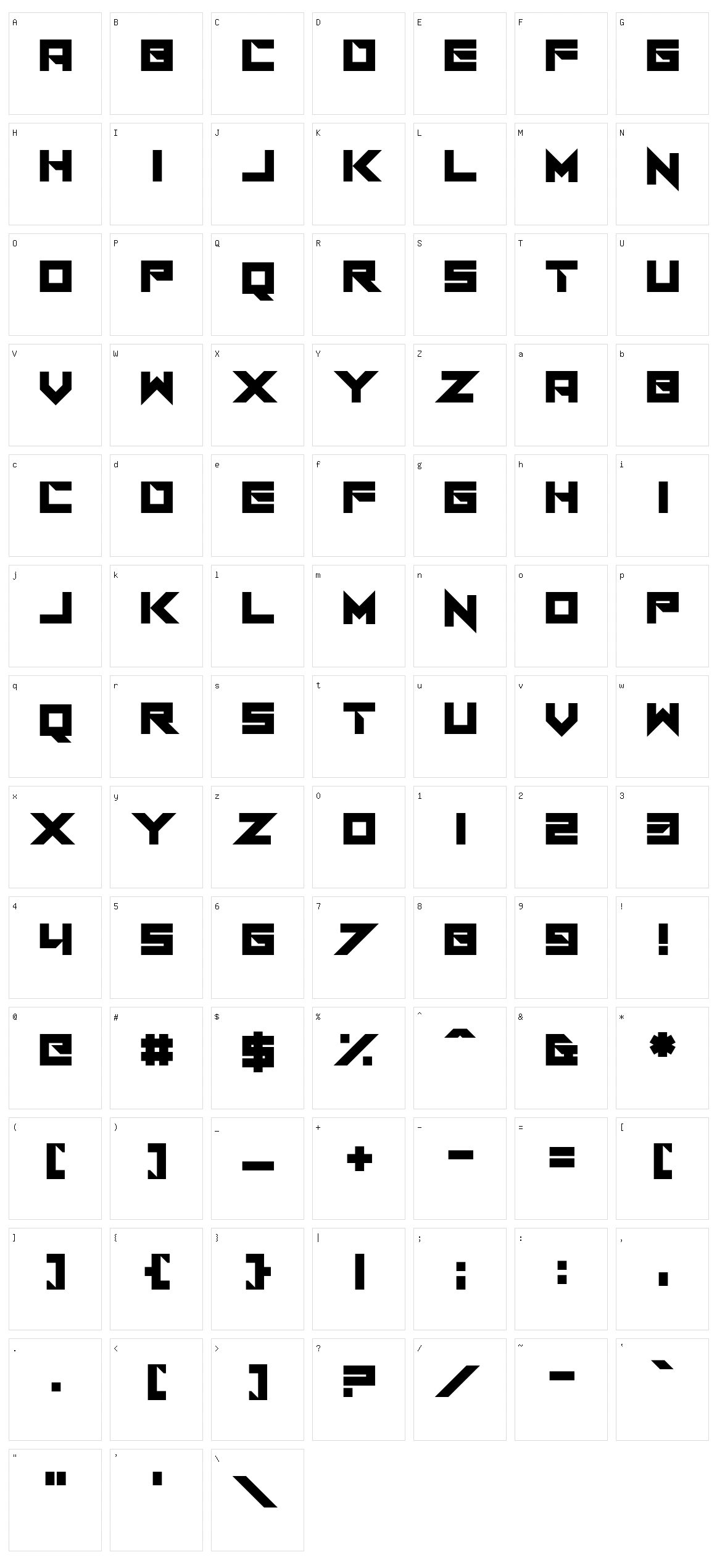 I Am A Designer Character Set