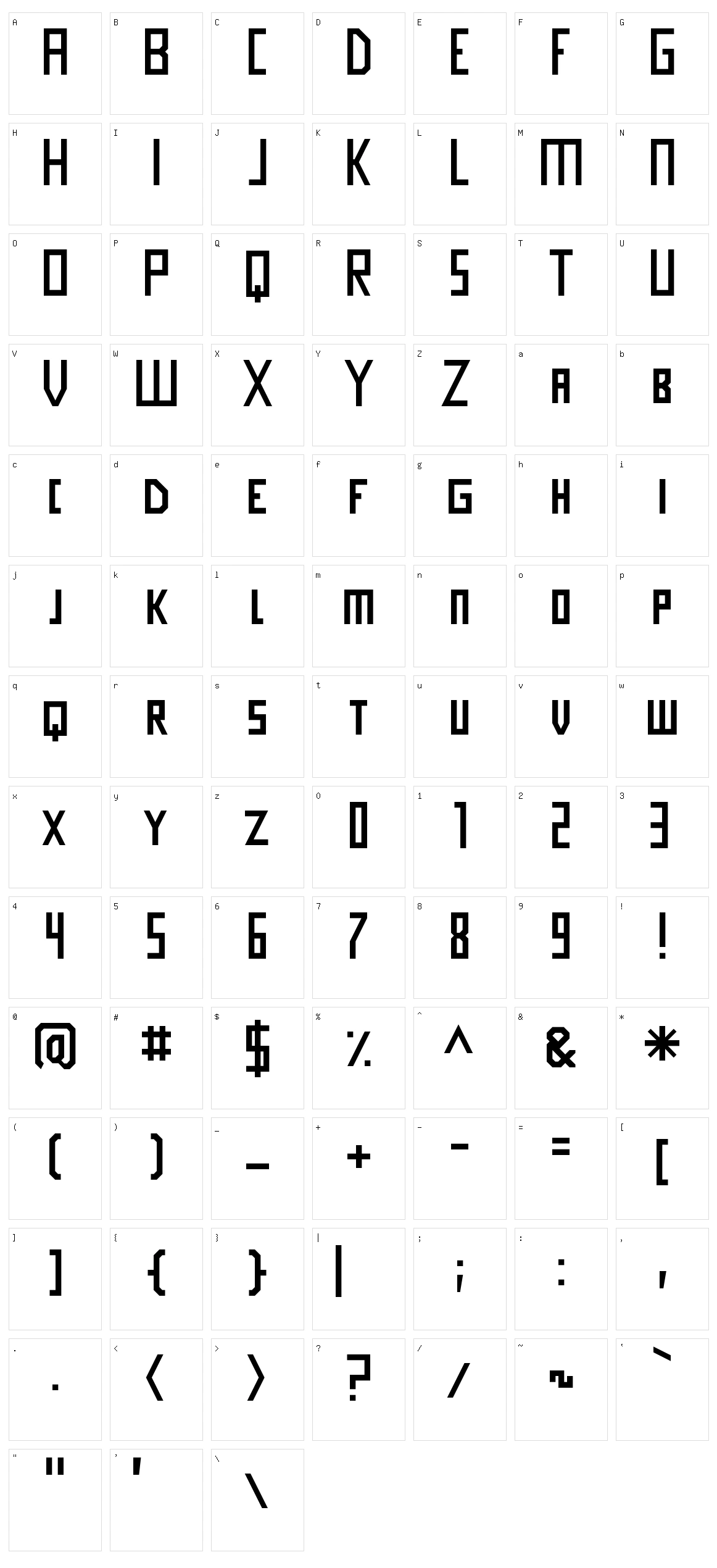 Imagine Slim Extra Character Set