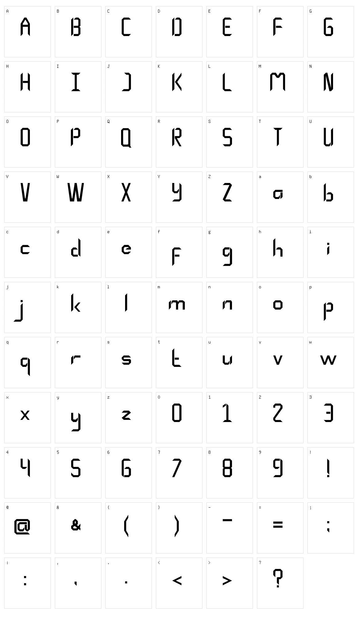Mind Escape Character Set