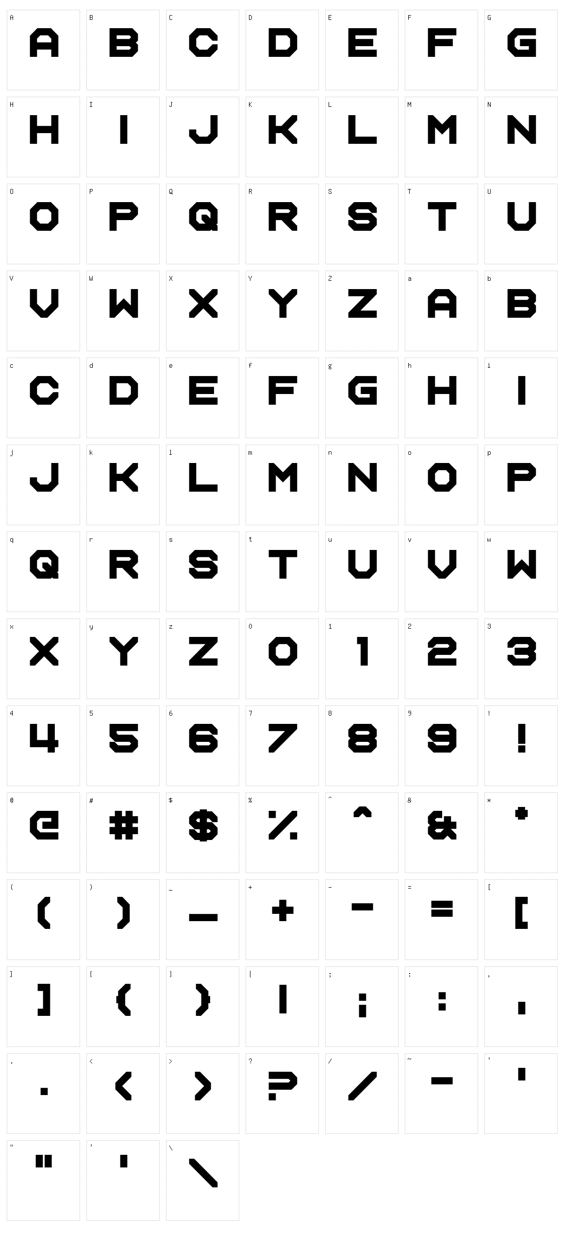 Name Smile Character Set