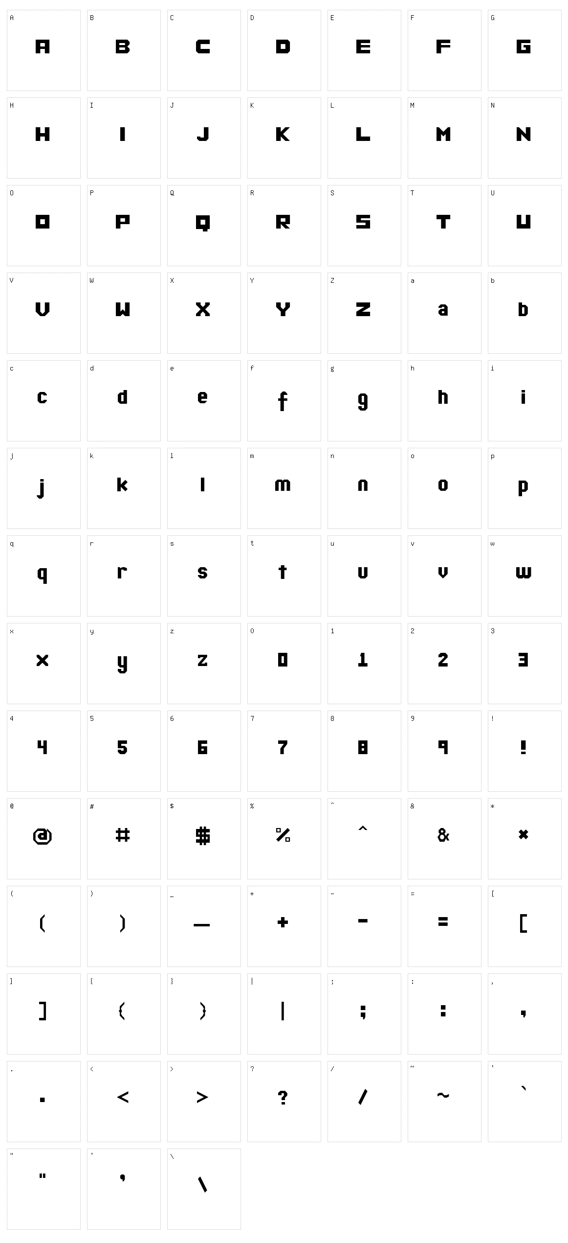 Okula Hayir Character Set
