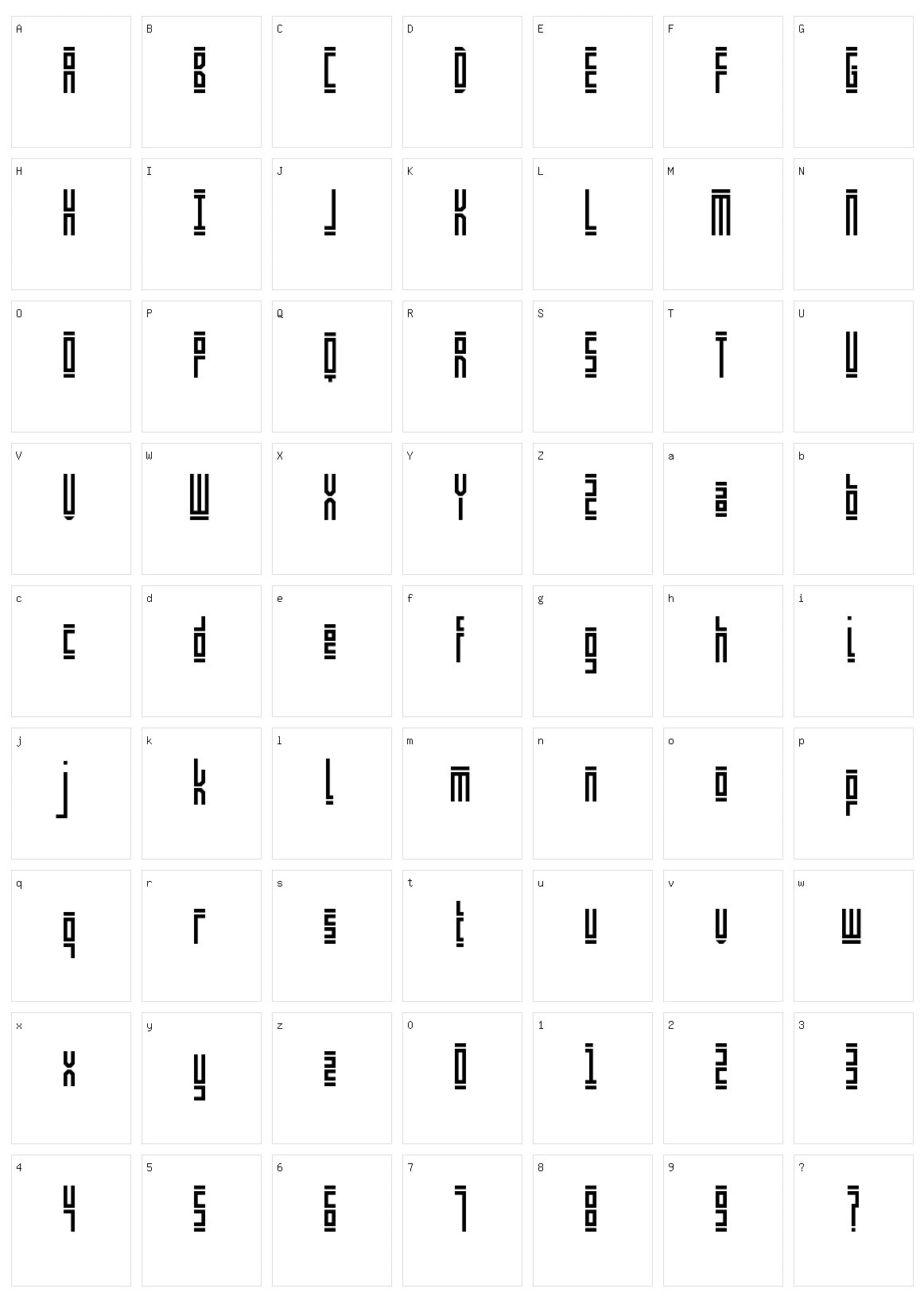 Shelf Life Character Set