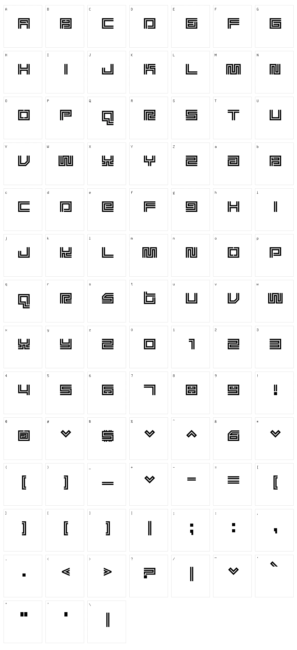 Supreme Character Set