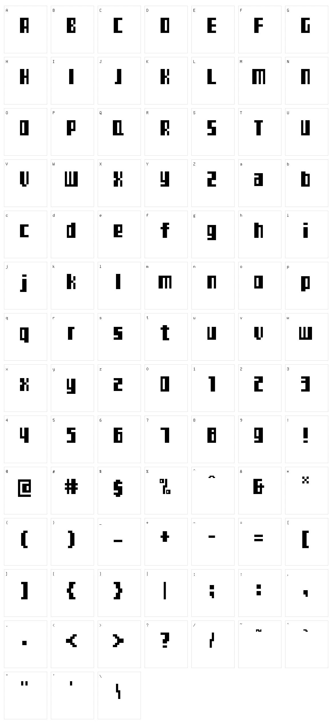 TeleTekst Character Set