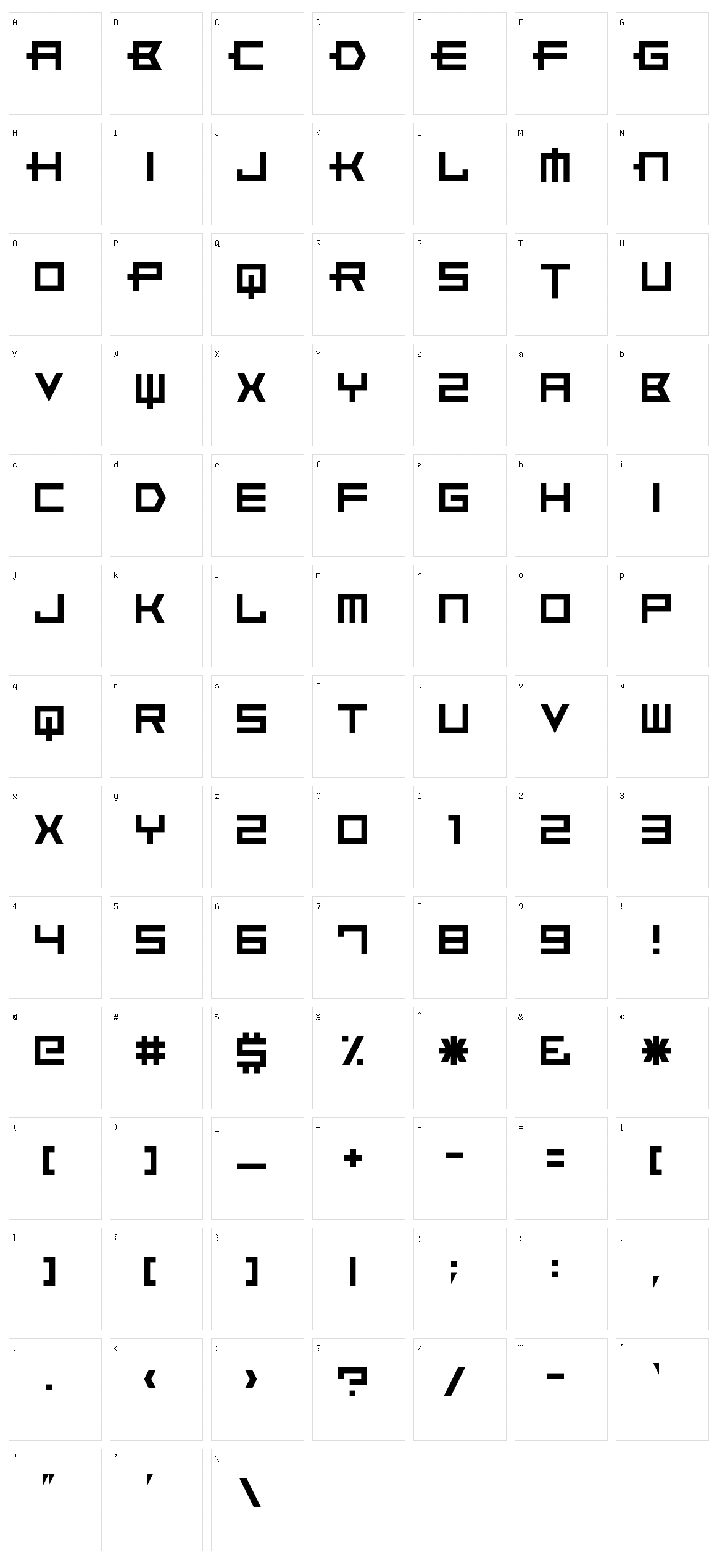 Xero's Karma Character Set