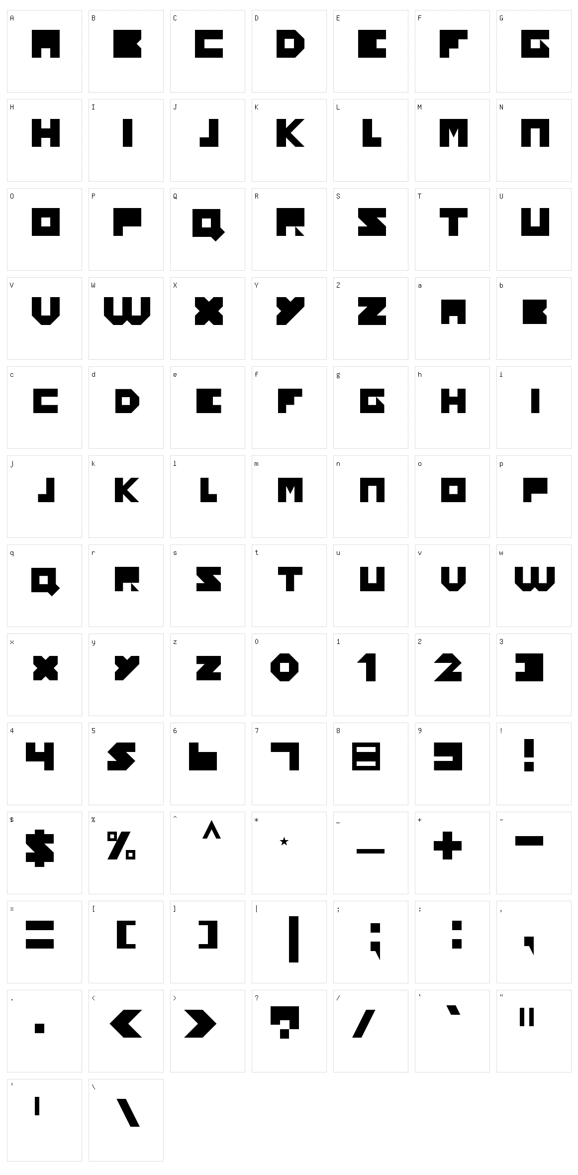 Yourself Character Set