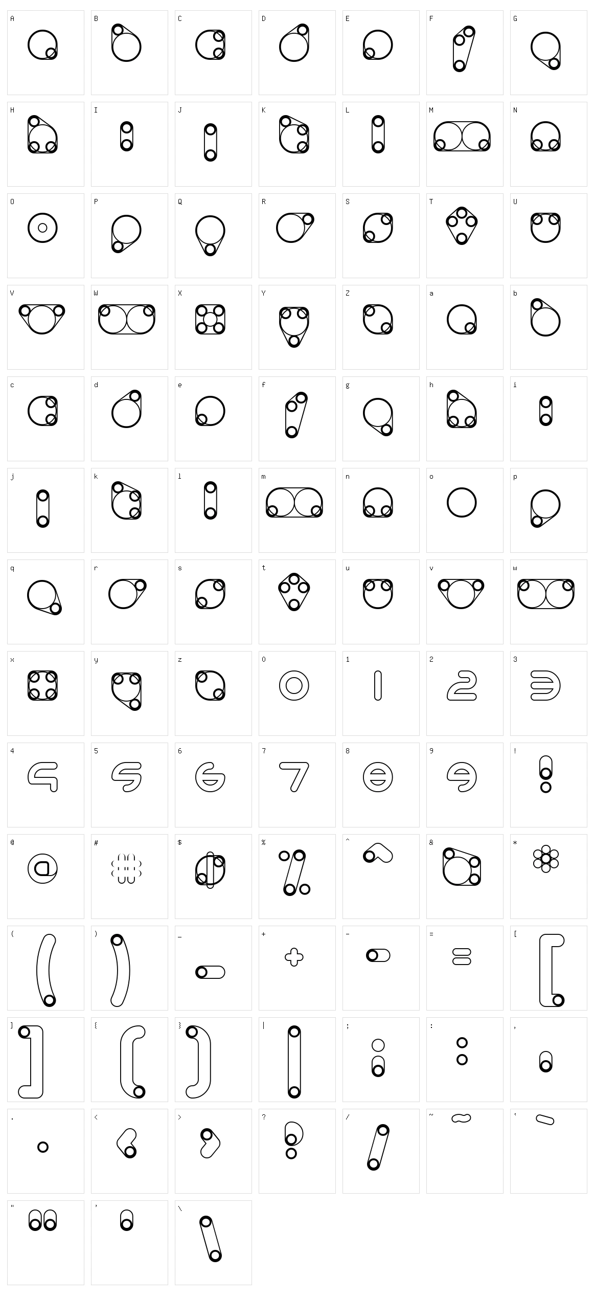 Animoto Character Set