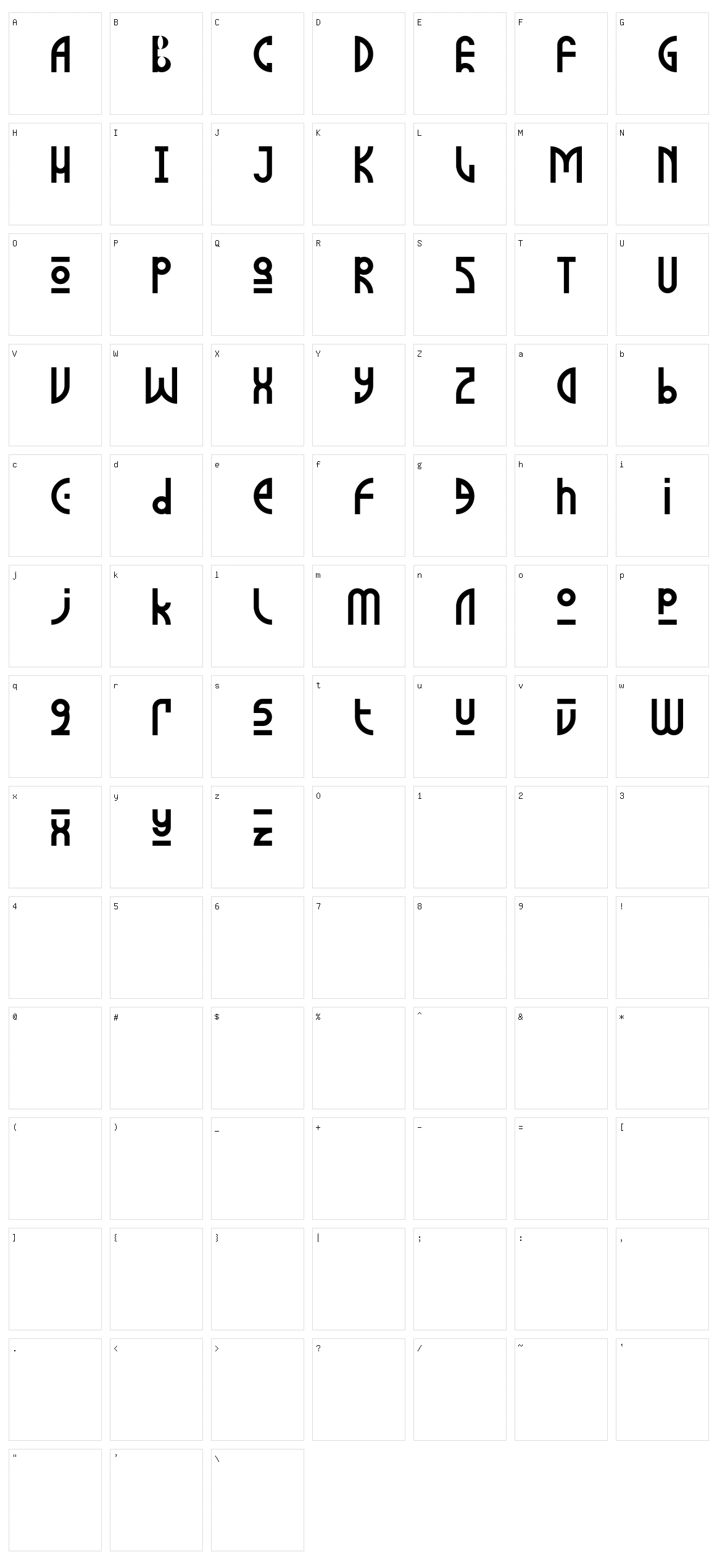 Mythology Of Egypt Character Set