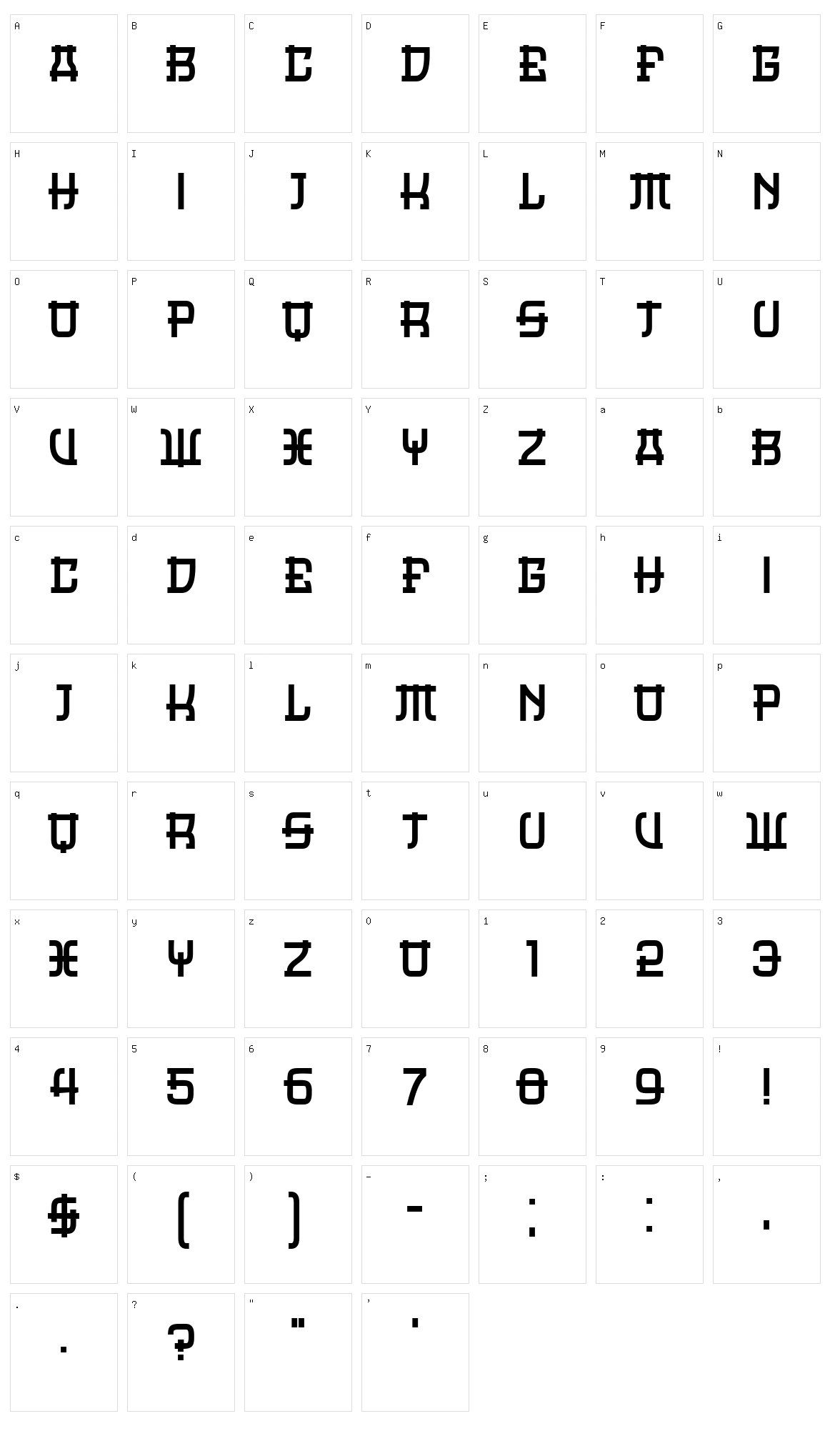 Dasvidaniya Book Character Set