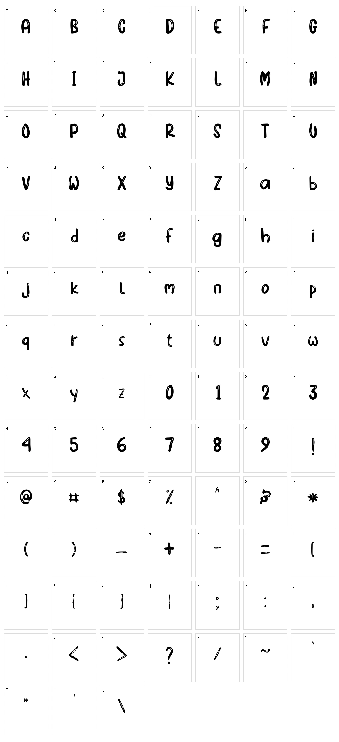 Fun Party Character Set