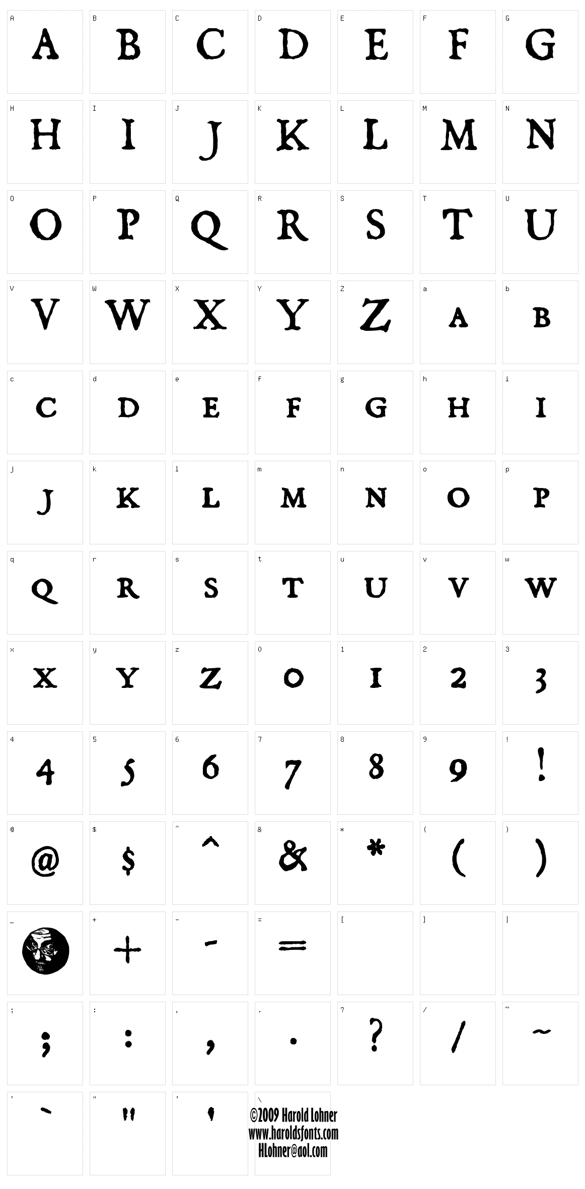 Dominican Character Set