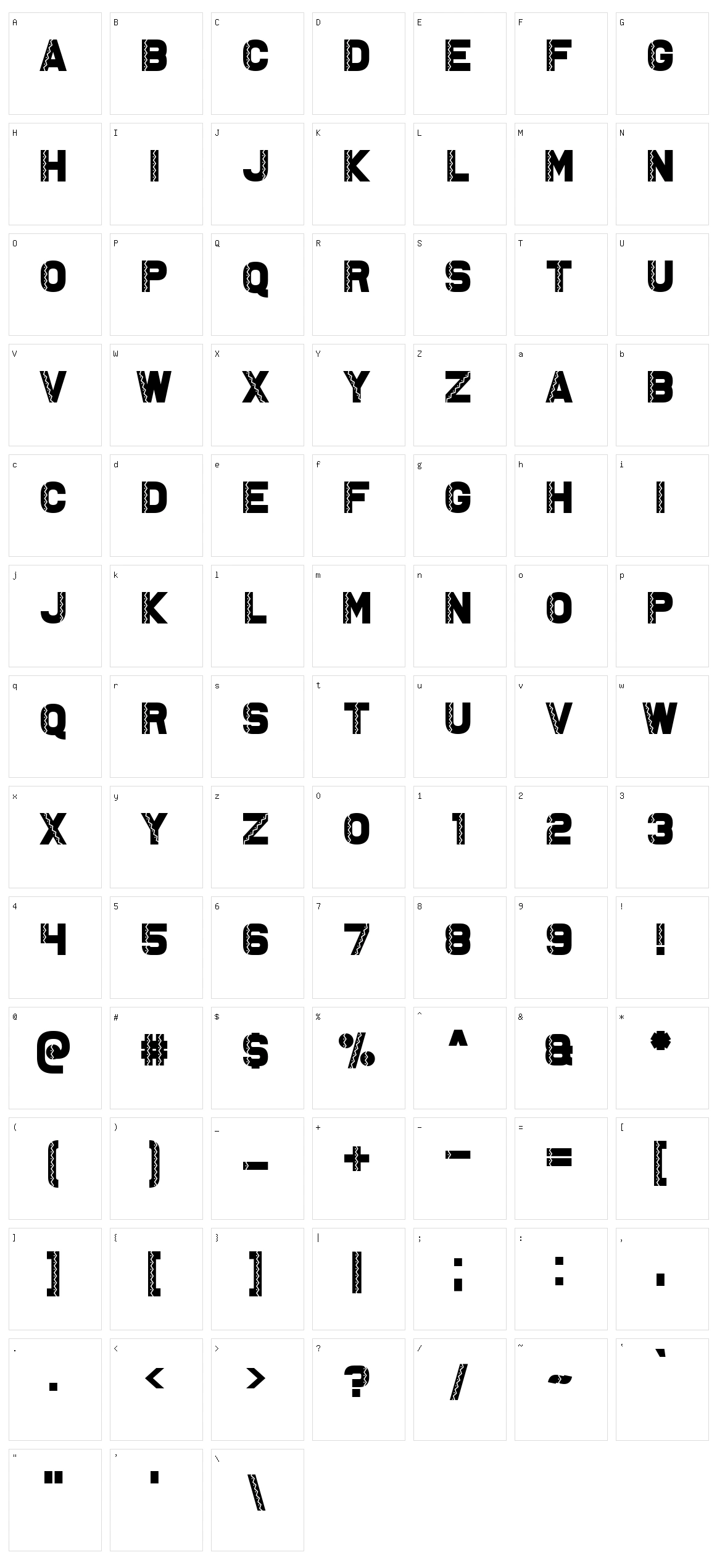 Ambystoma Mexicanum Character Set