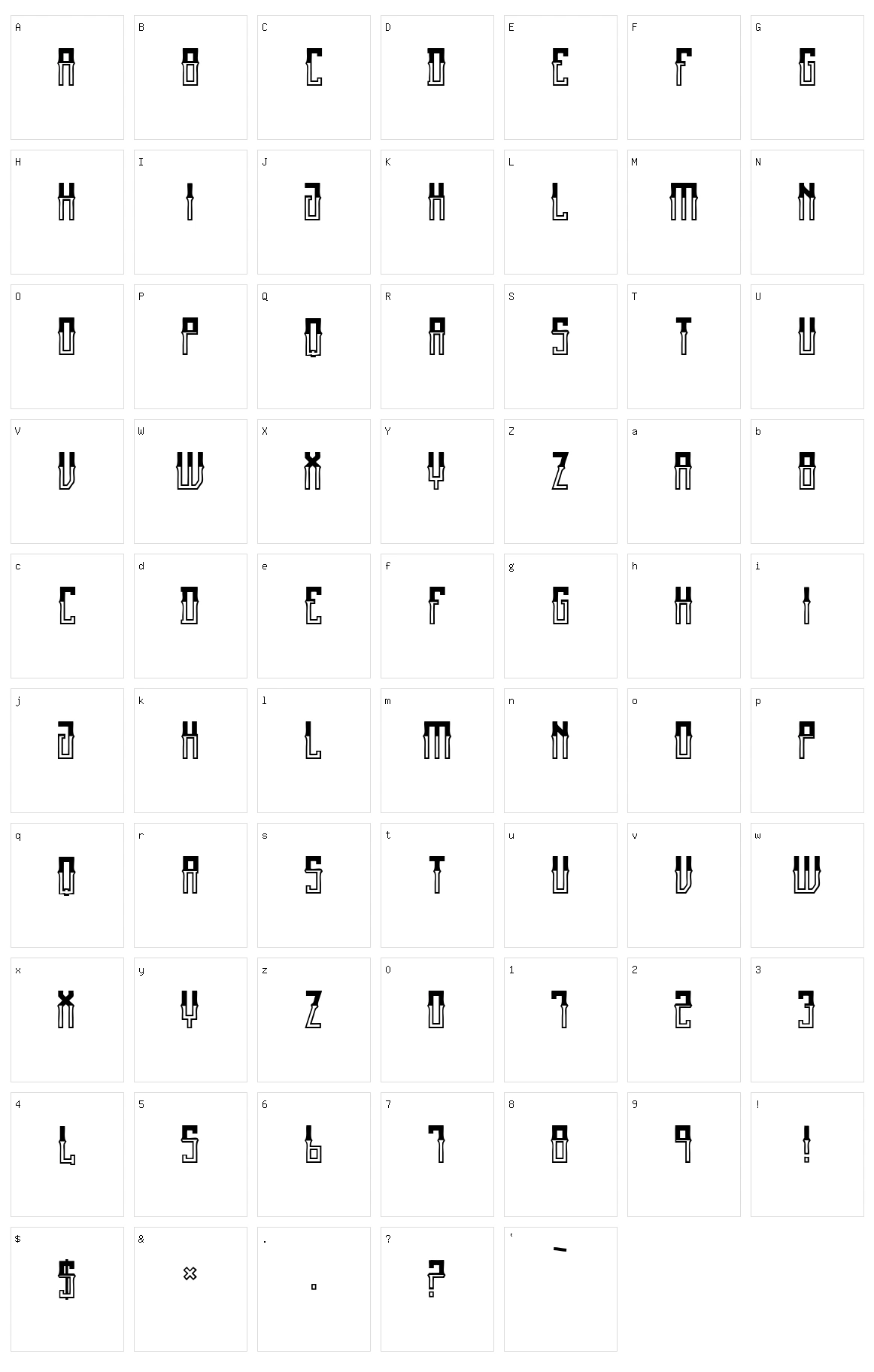 Mexican fiesta Character Set