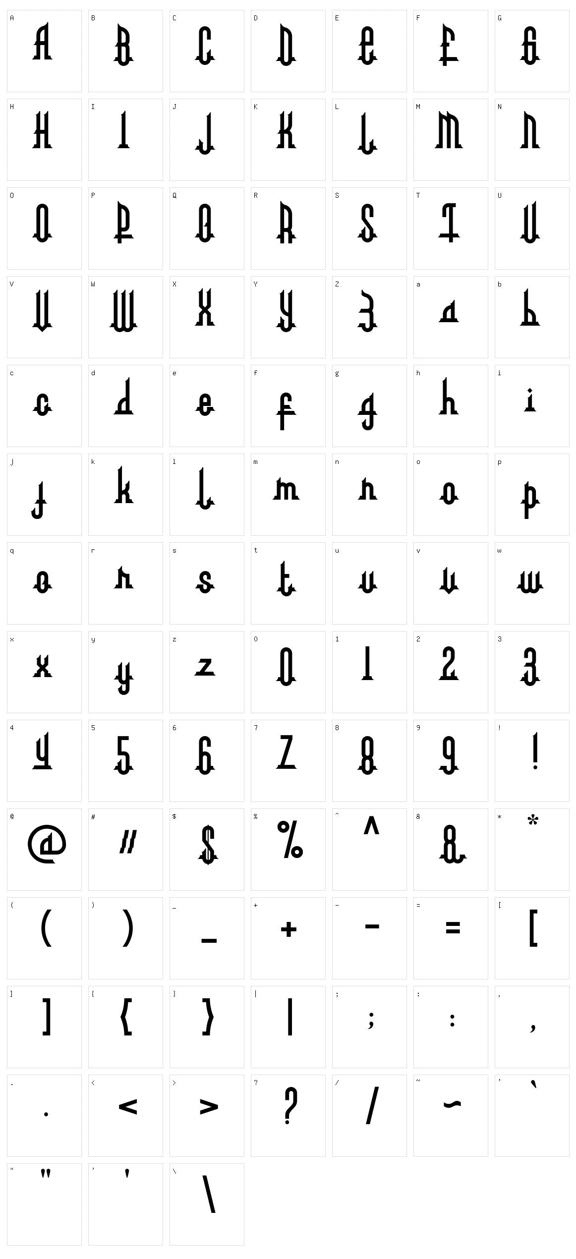Albarokah Character Set