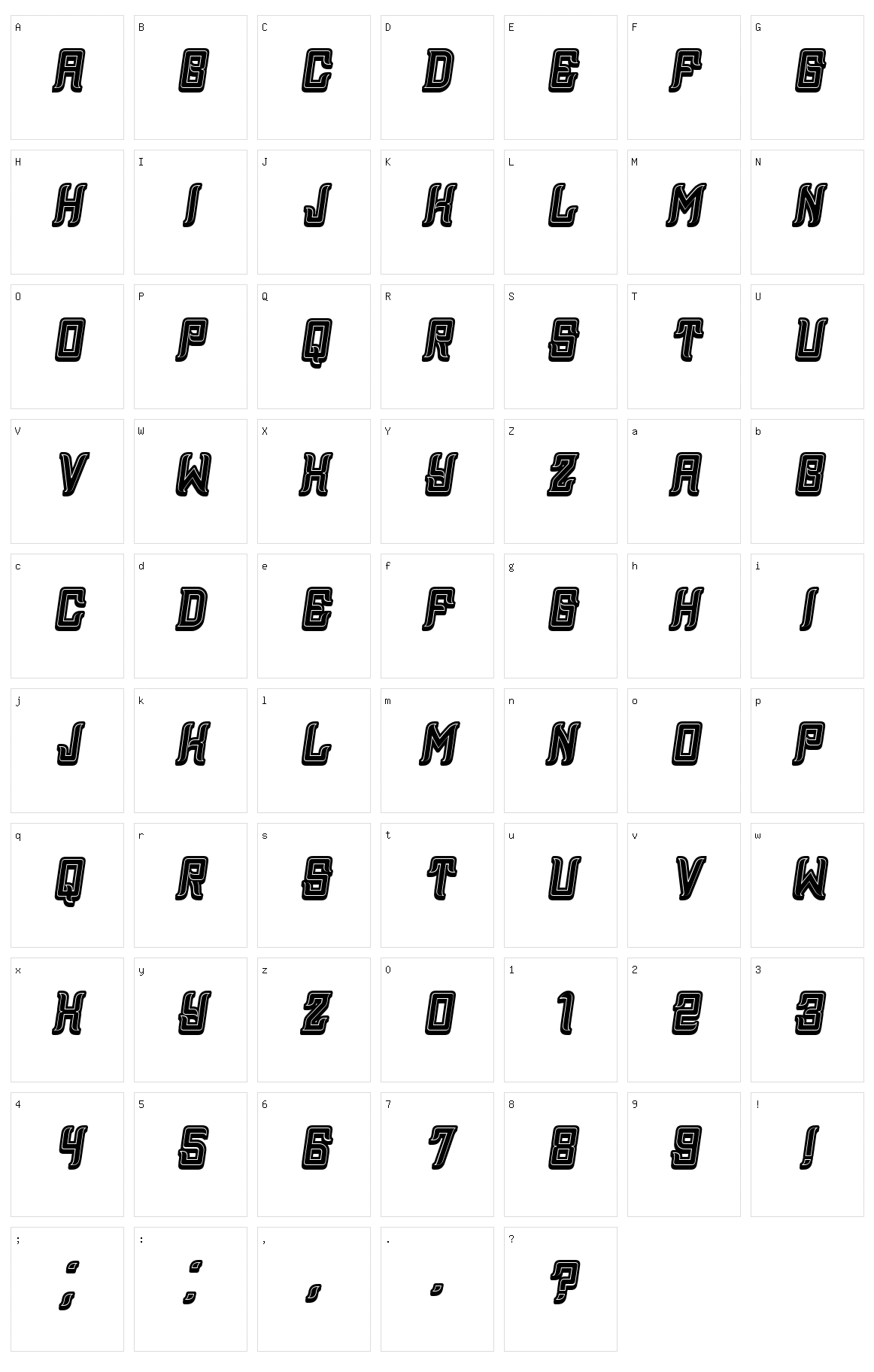 Assyrian Character Set