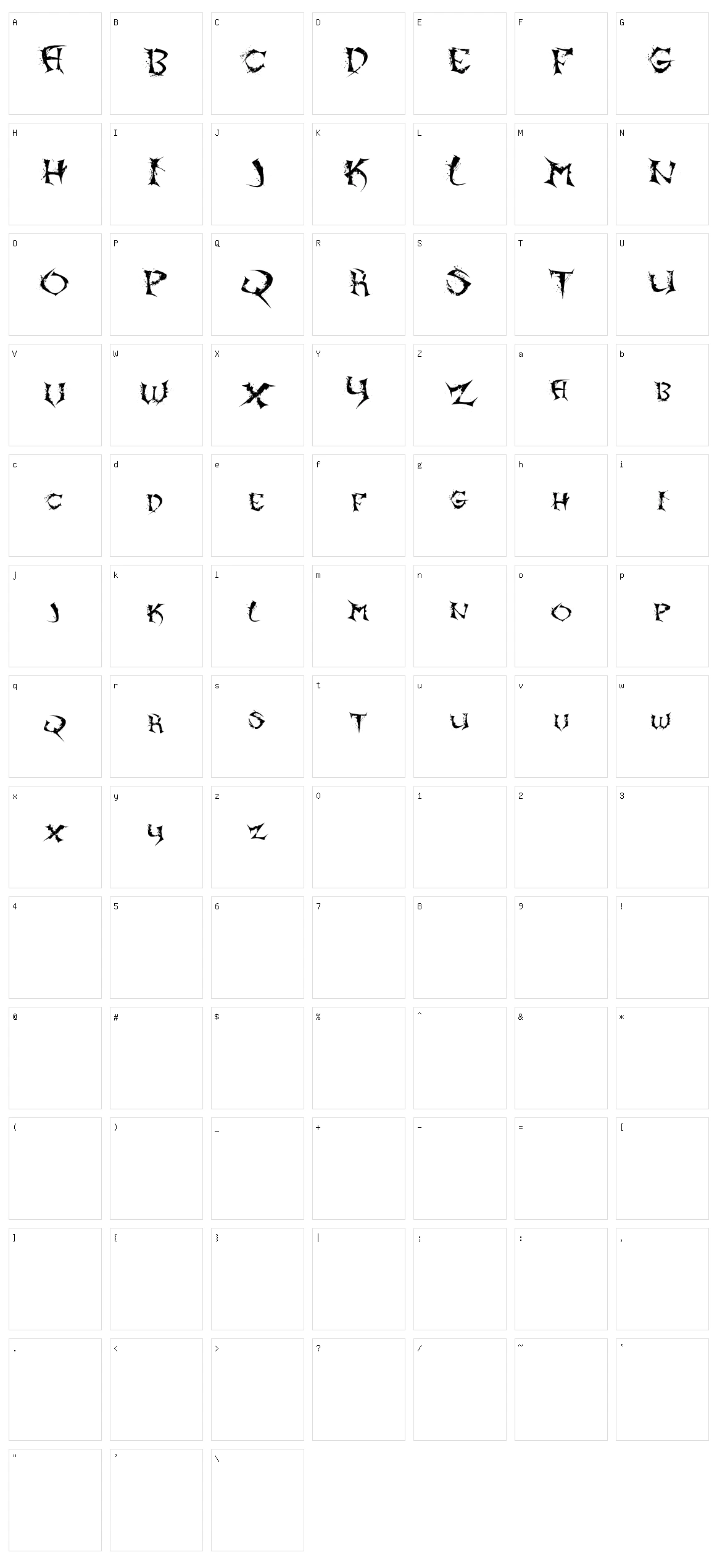 Asian Guy Character Set