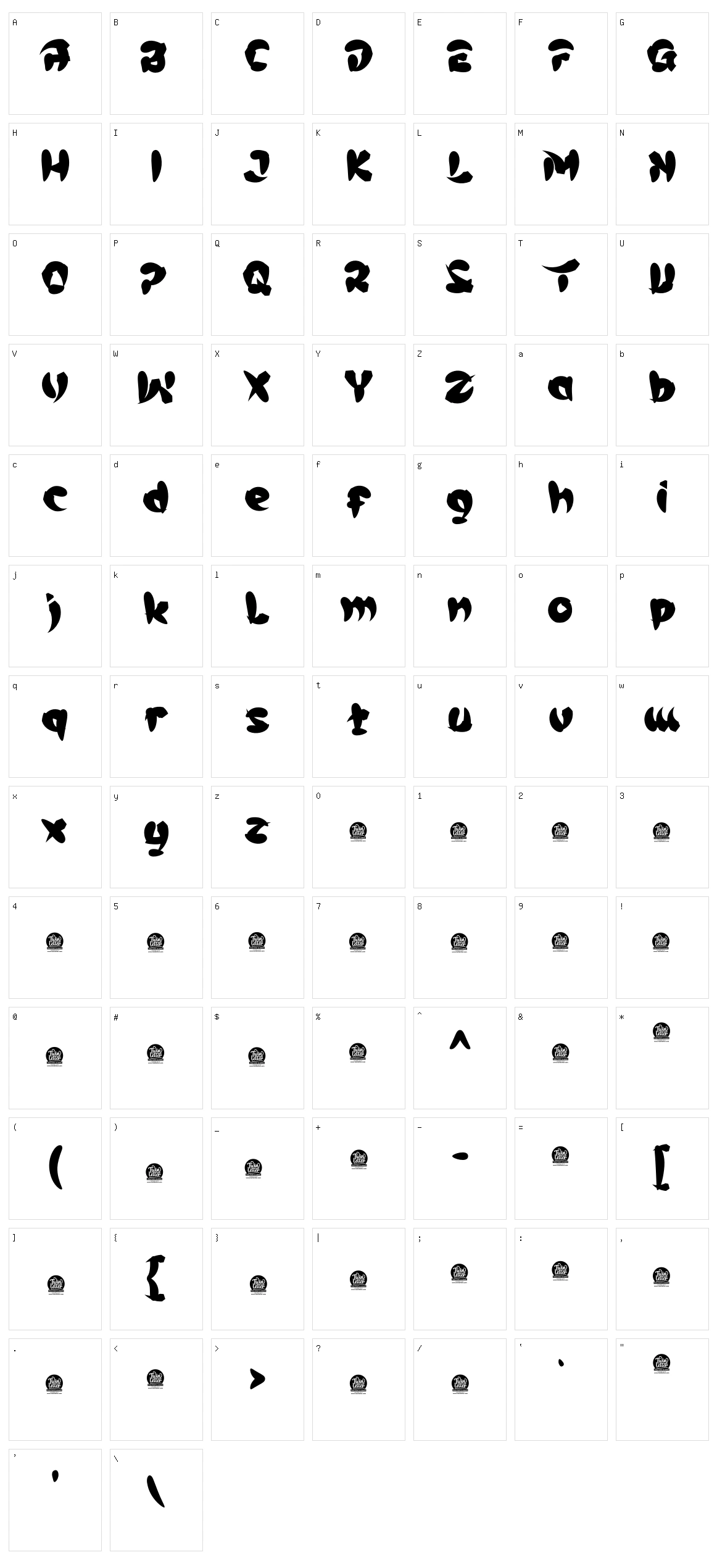 Bejo Character Set