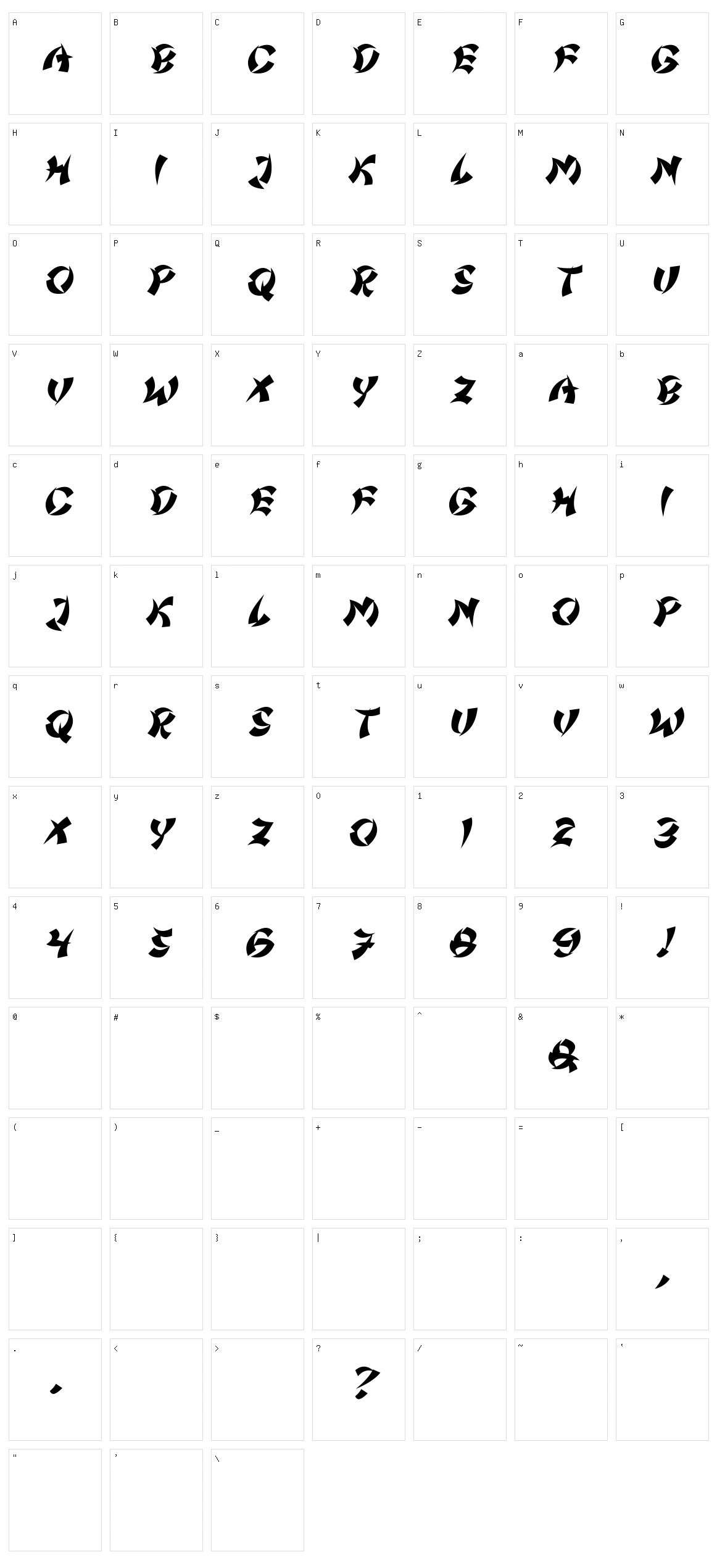 Chinatown Champs Character Set